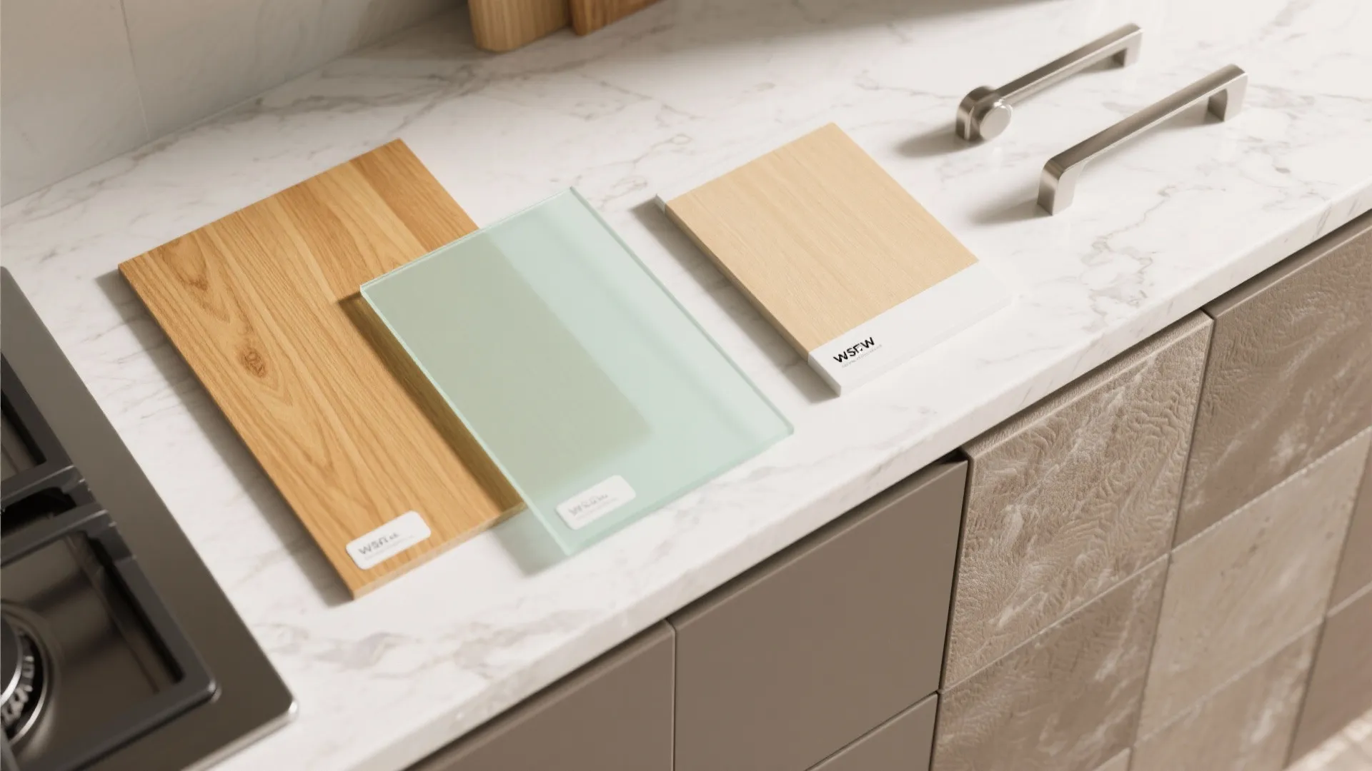 Warm Wood Accents Without the Maintenance