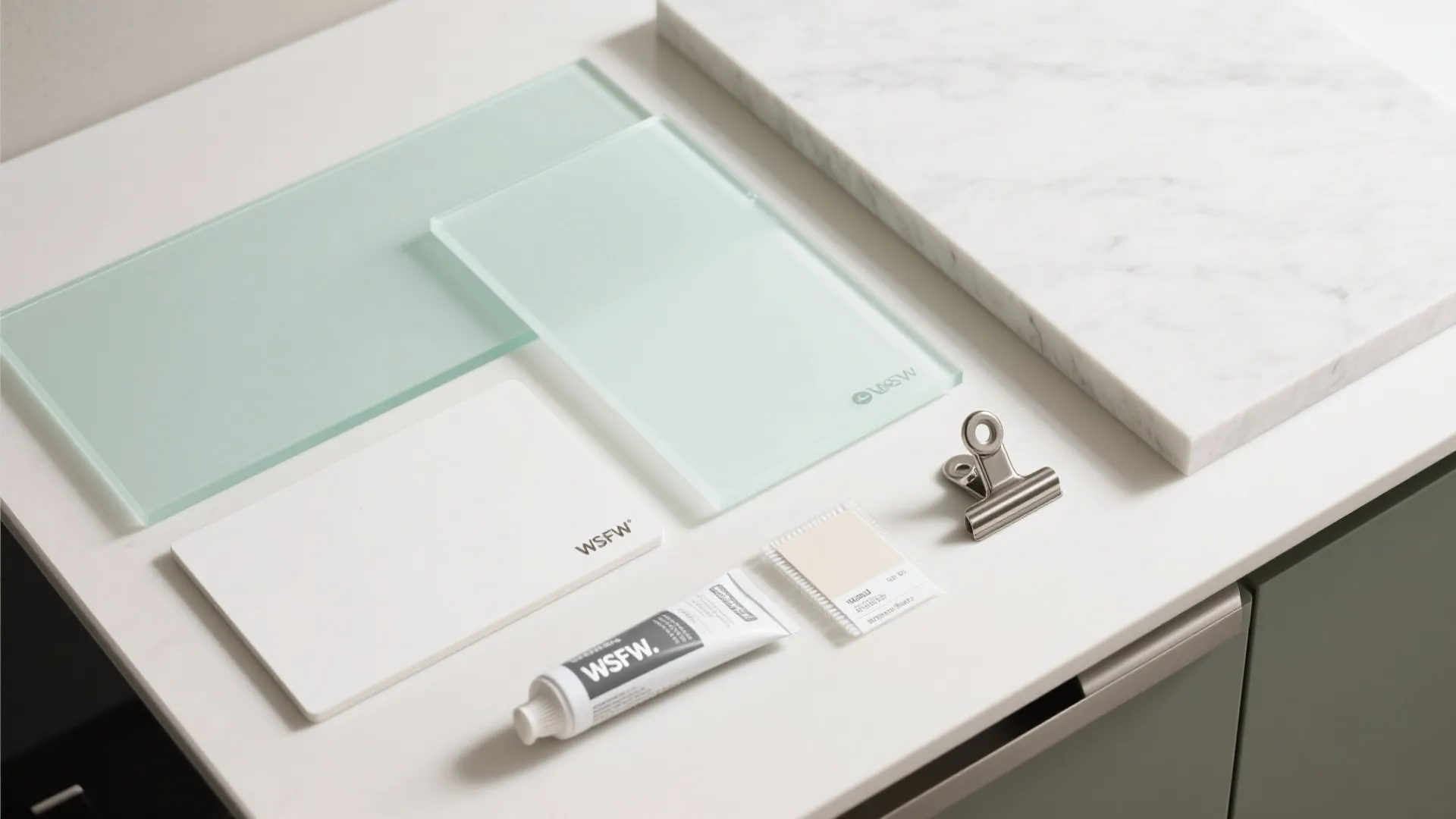 Glass Backsplashes for Airy Kitchens