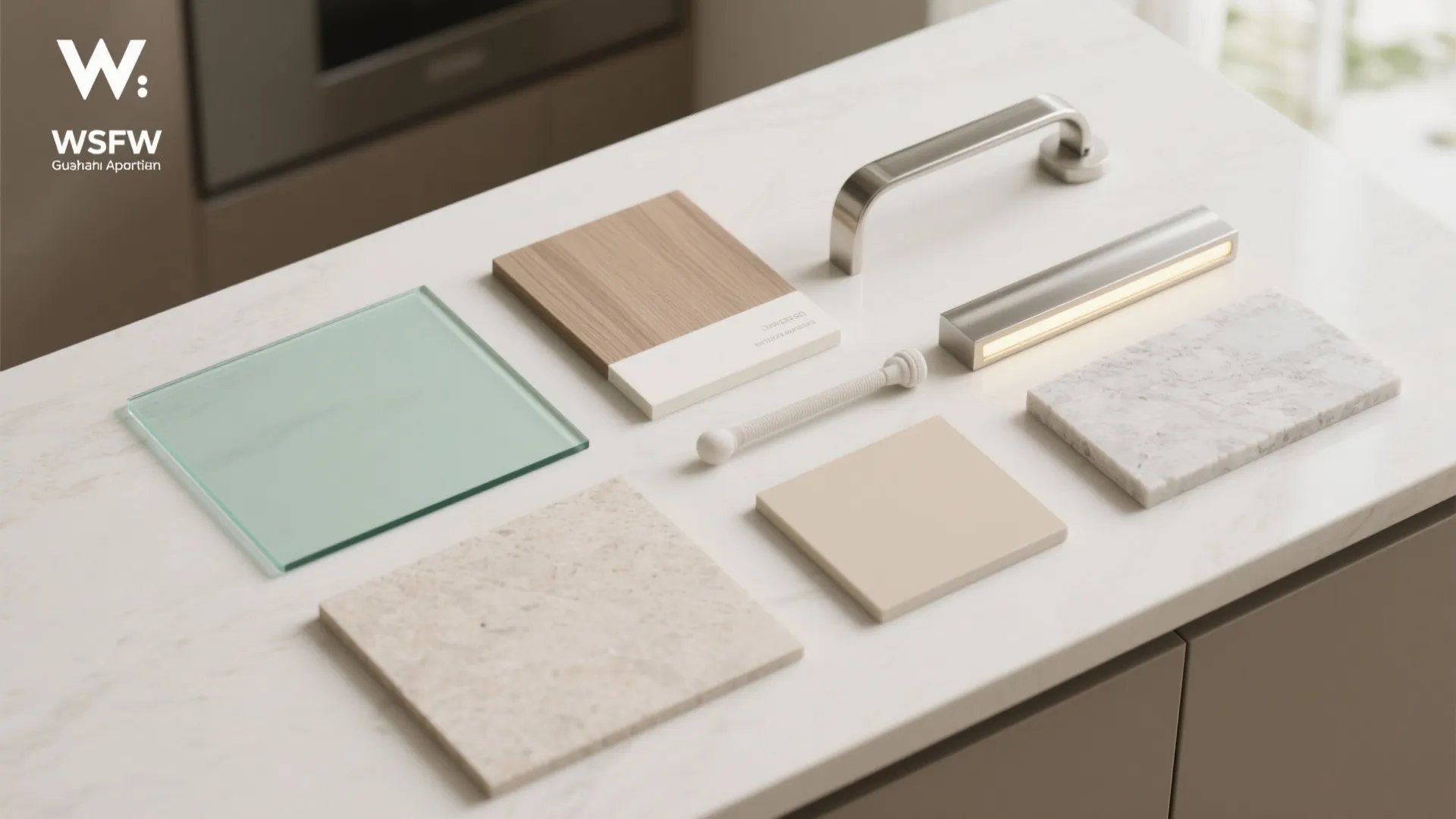 Glass backsplash for a brighter, easy-clean kitchen