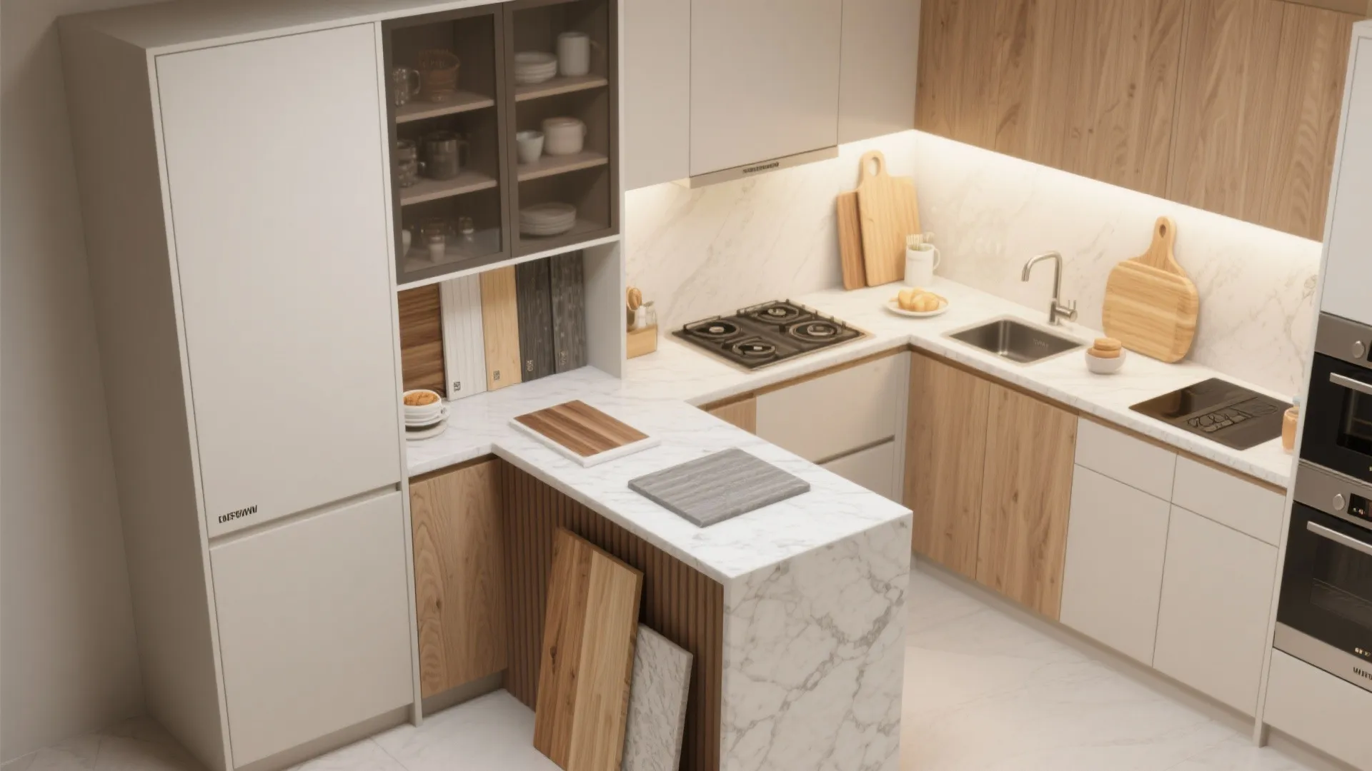 4. Compact, Smart Kitchens