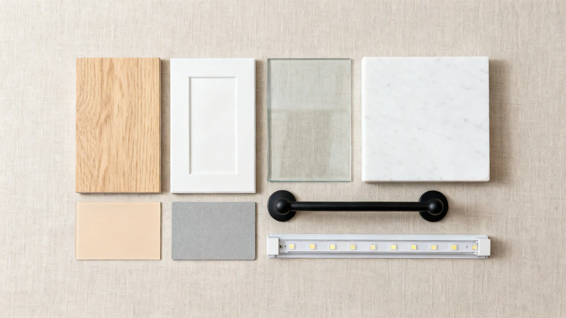 Open Shelves + Closed Base: The Hybrid Approach