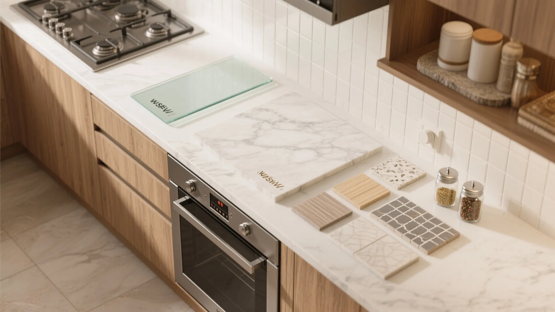 Modular kitchen tailored for Gujarati cooking