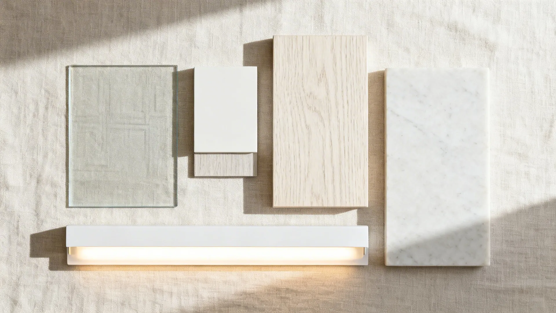 Glass Backsplash for Light and Depth