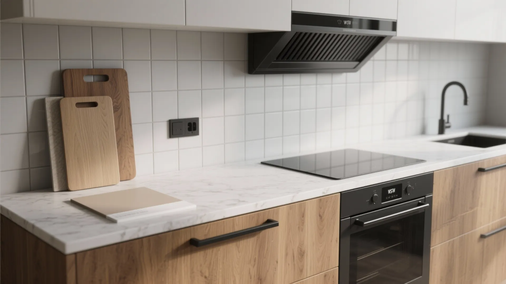 Utility-First Kitchen with Smart Zoning