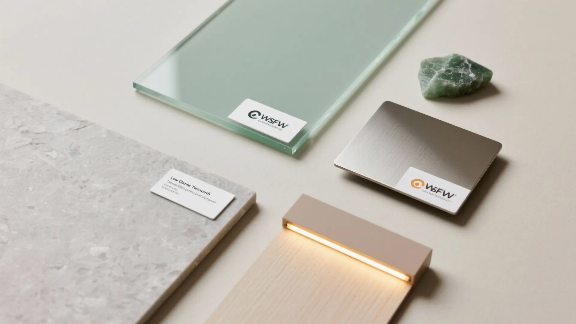 Glass Backsplash and Reflective Layers