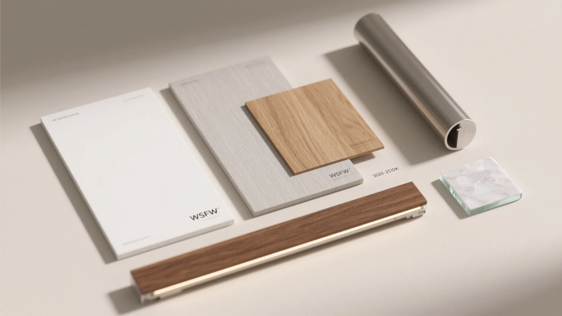 Warm wood accents for comfort without clutter