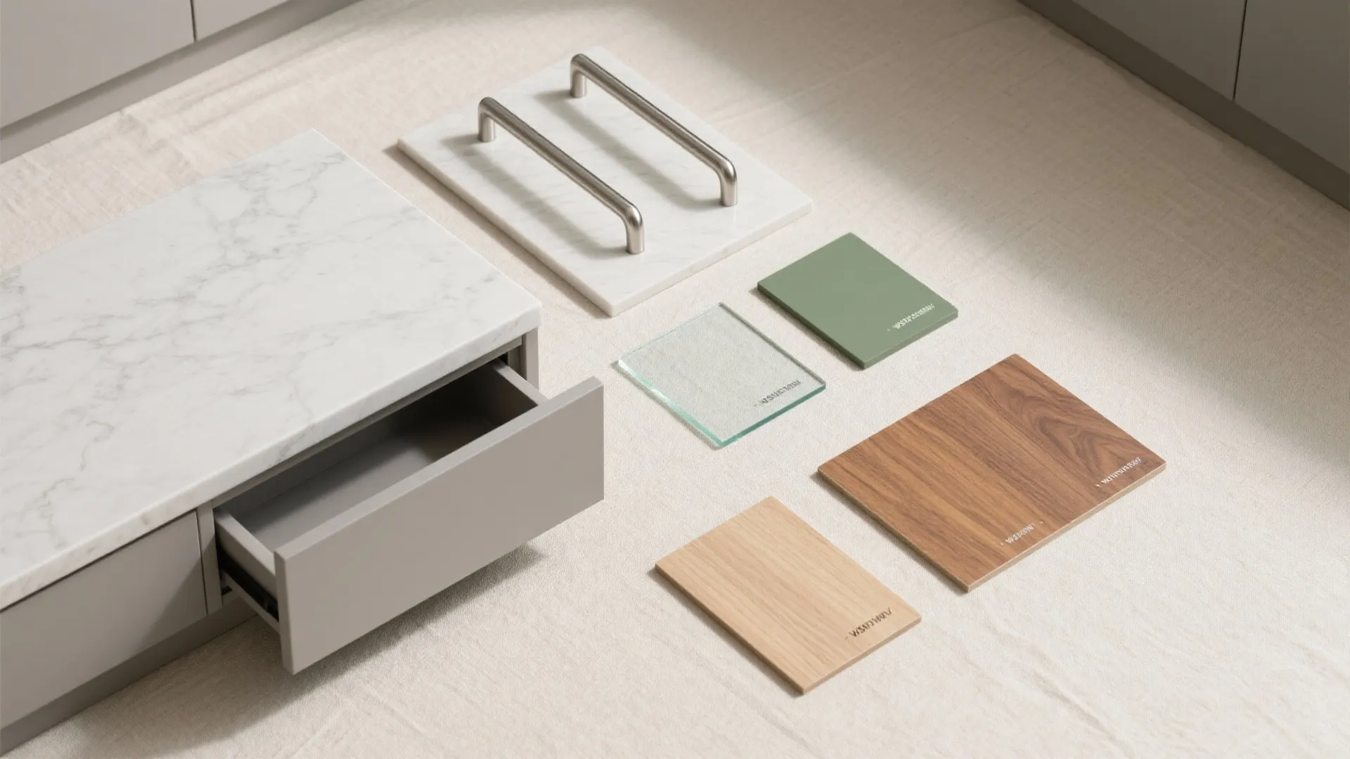 Minimalist kitchen storage that hides clutter