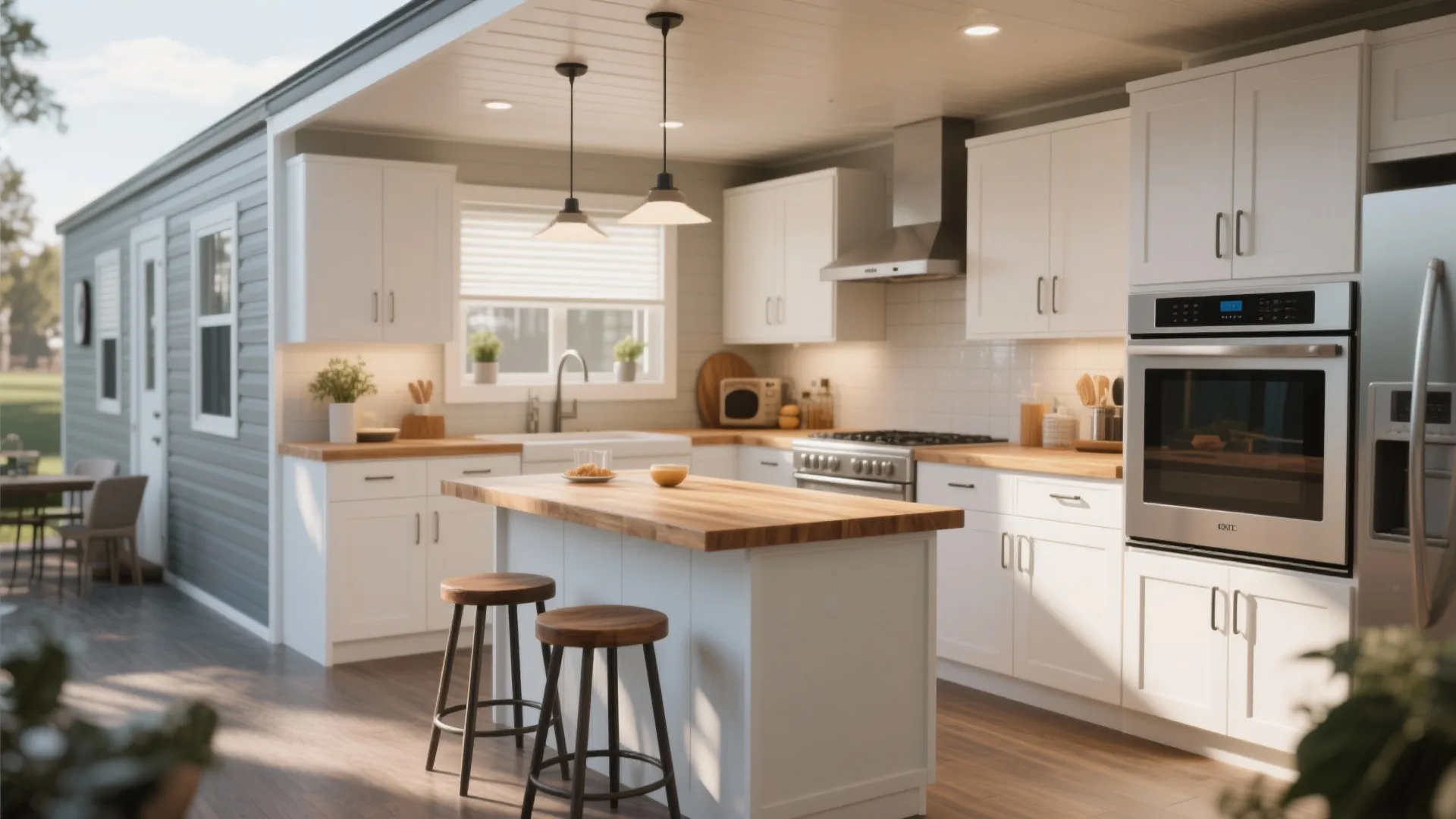 4. Kitchen Island With Multi-Use Function