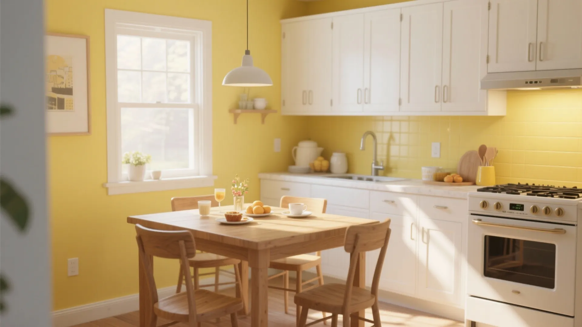 3. Sunny Kitchen Nook