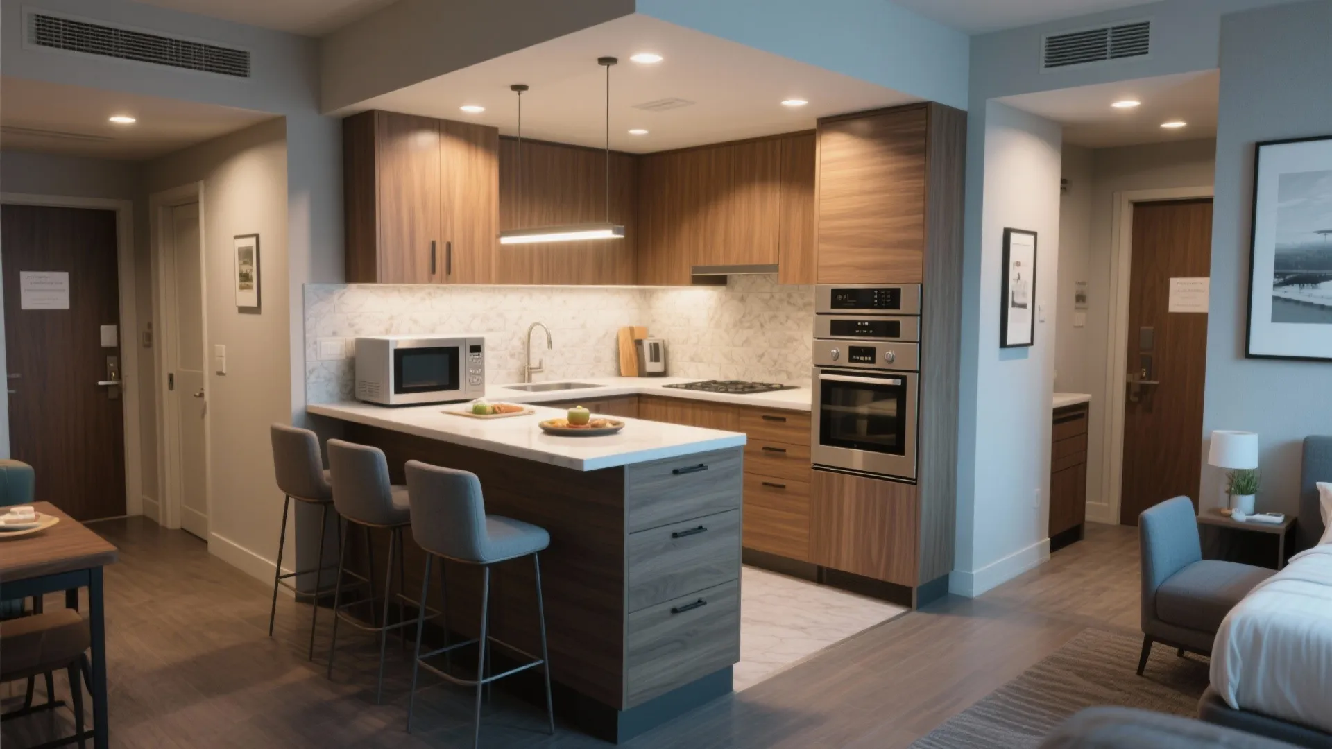 4. Optimize the kitchen footprint for real cooking