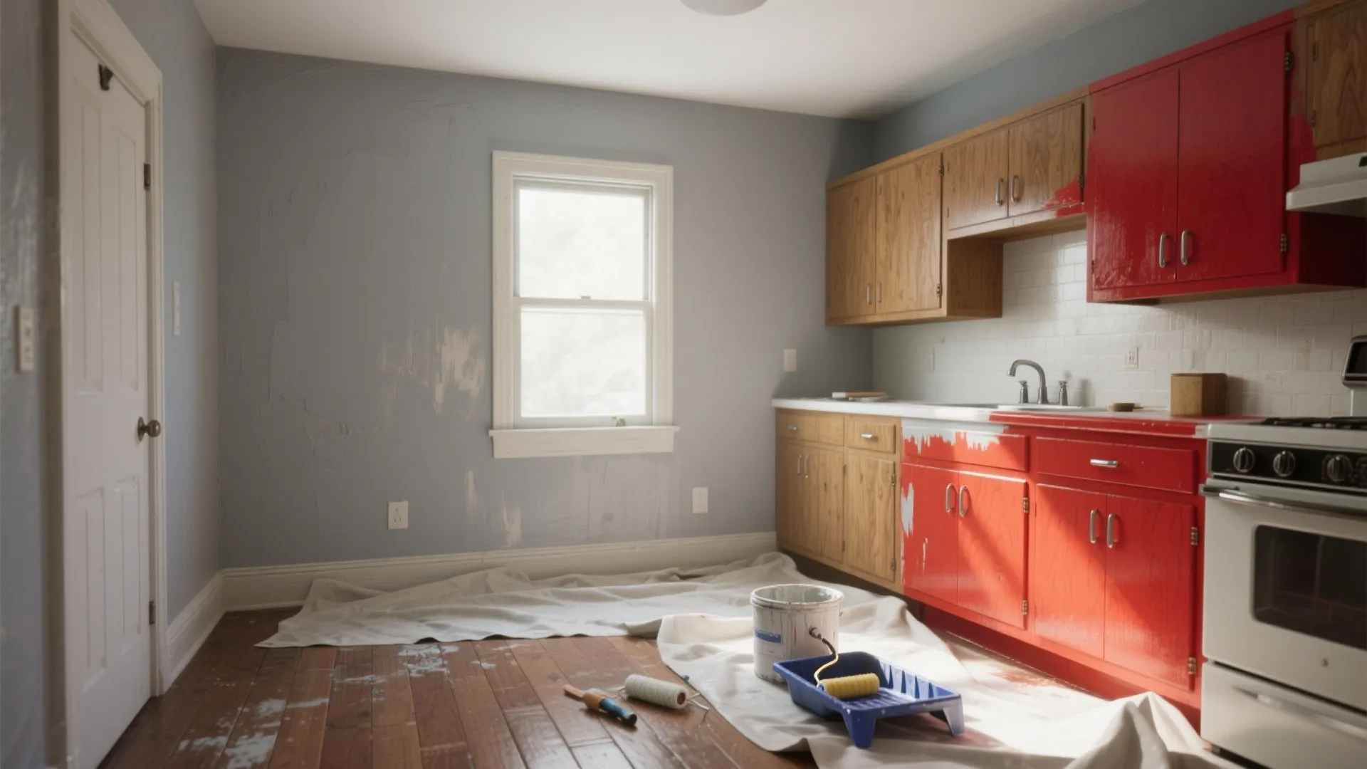 Paint Kitchen Wall and Cabinets: 5 Average Costs