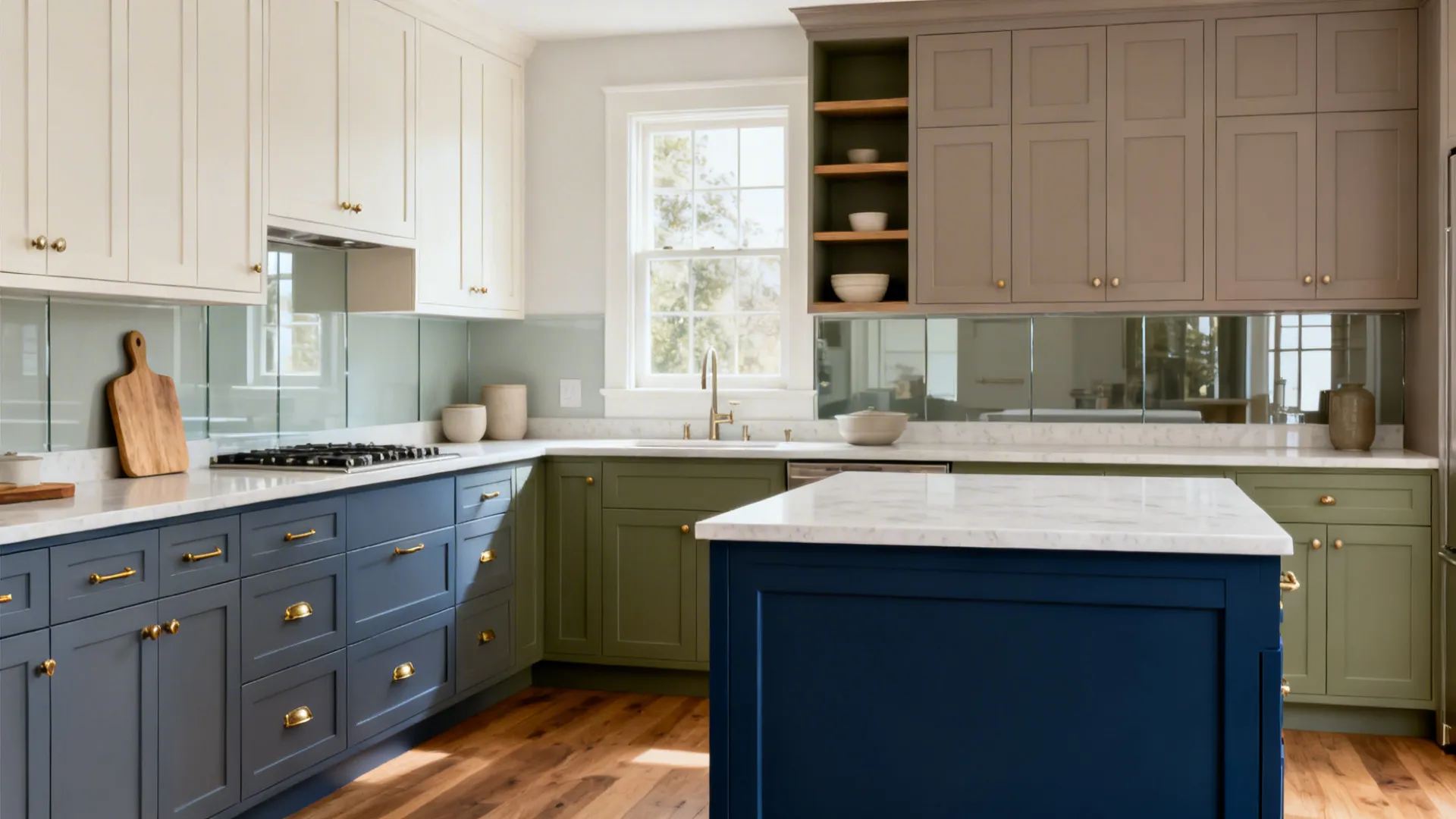 5 Kitchen Cabinet Makeover Ideas with Paint