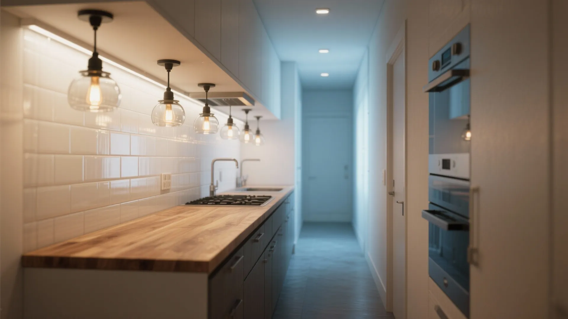 2. Kitchen Task Lighting Above Counter Alcoves