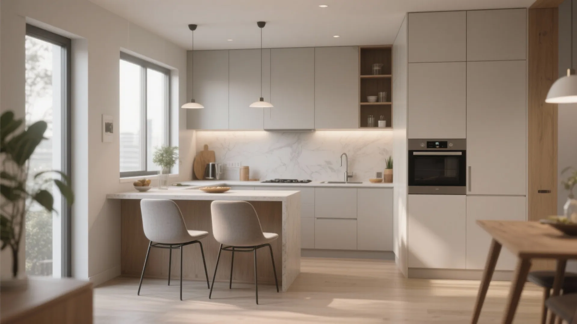 9. Peninsula with Seating