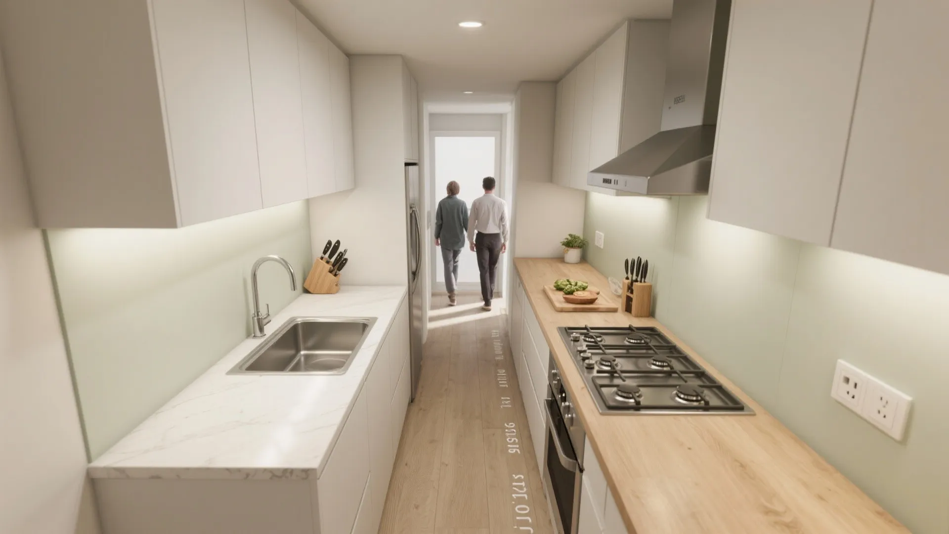 Idea 5: Micro-kitchen zoning that actually flows