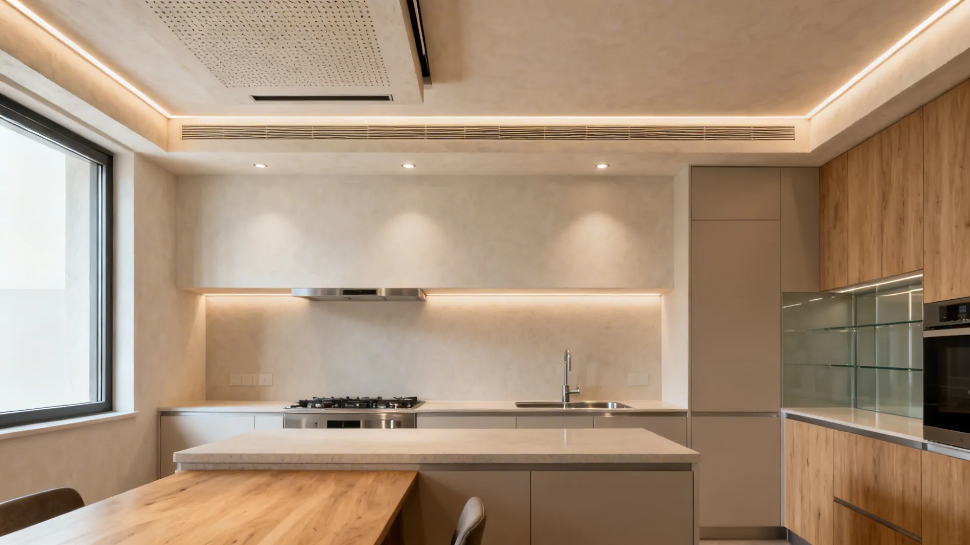 Plaster Ceiling Design for Kitchen: 5 Smart Ideas