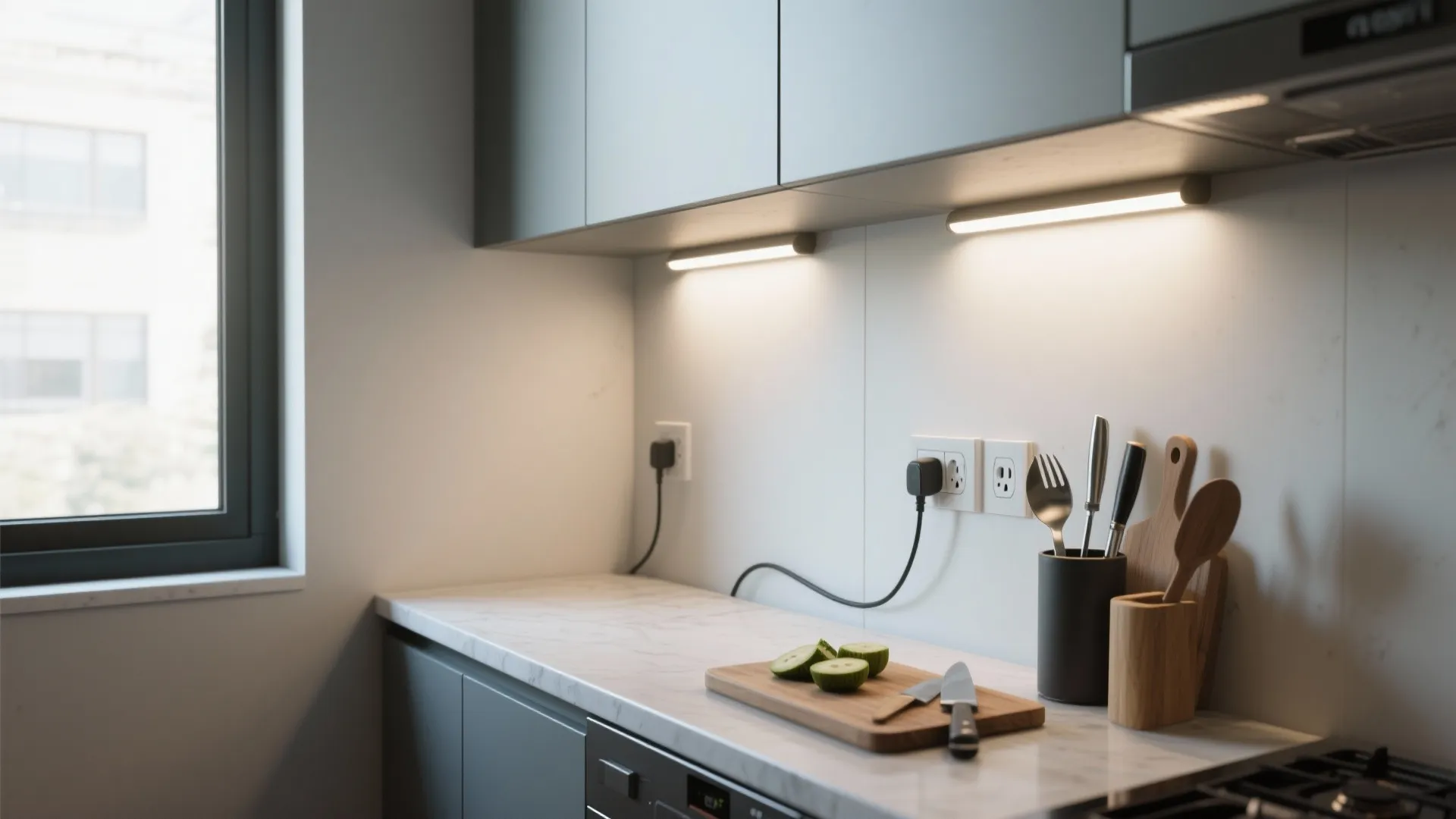 3. Task Lighting for Small Kitchen Nooks