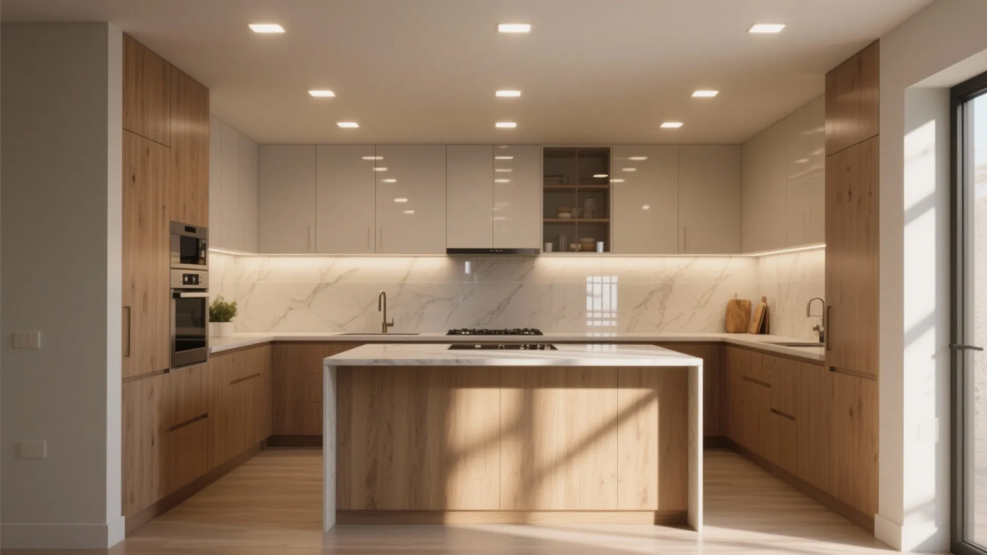 Kitchen Recessed Lighting: 5 Spacing Ideas