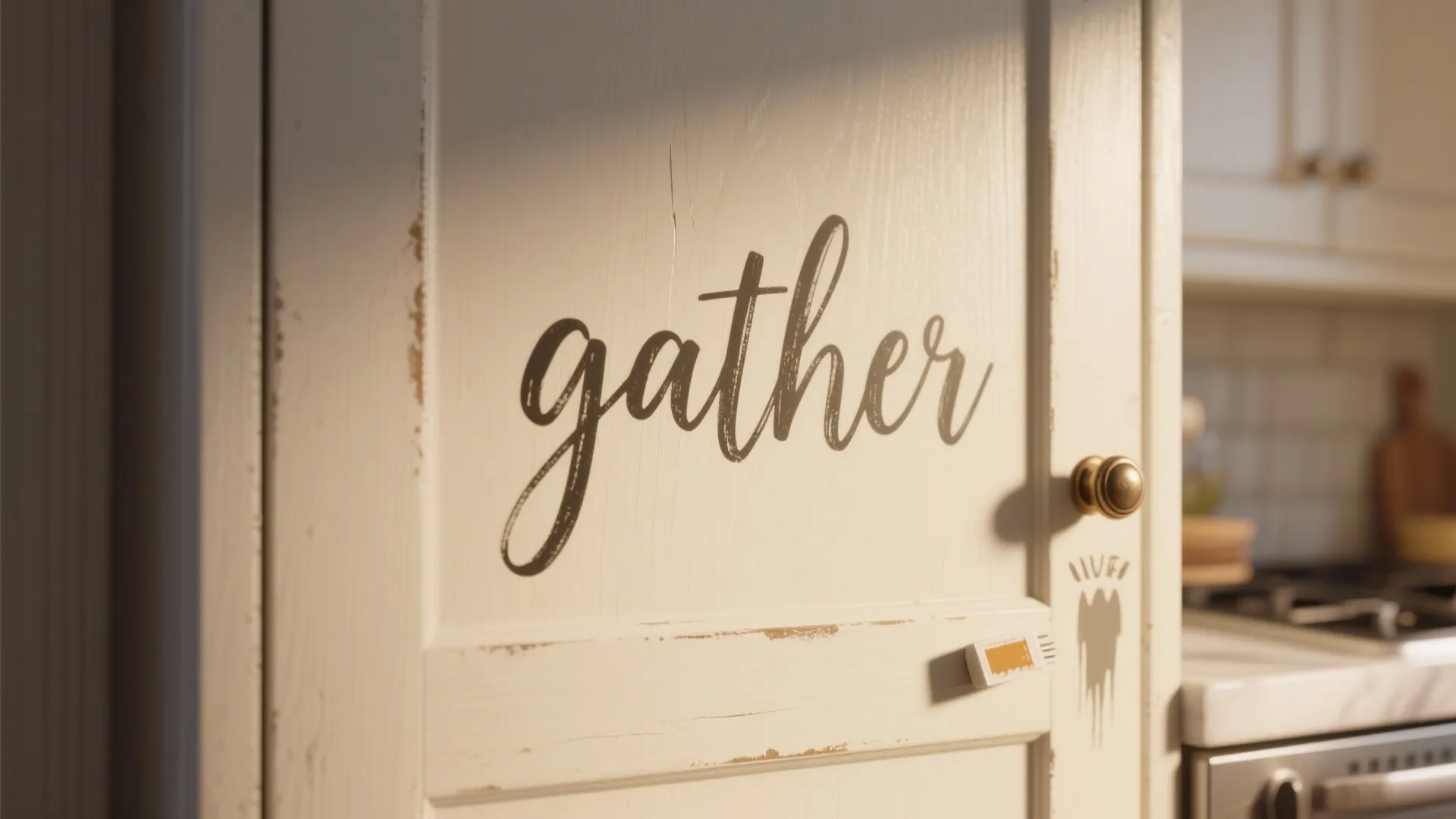 2. Kitchen Cabinet Scripts for Daily Joy