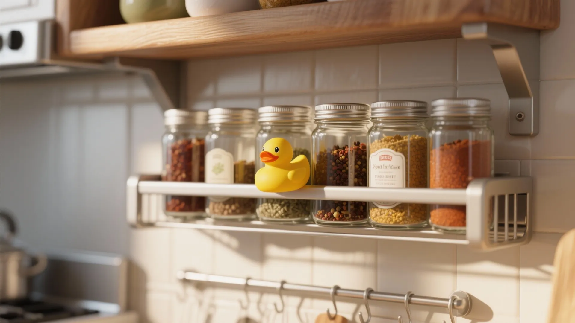 8. Kitchen Shelf Pop