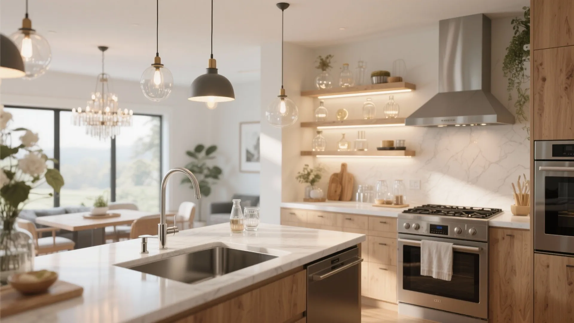 10 Creative Kitchen Lighting Ideas Over the Sink: Maximize Style and Functionality Above Your Kitchen Sink