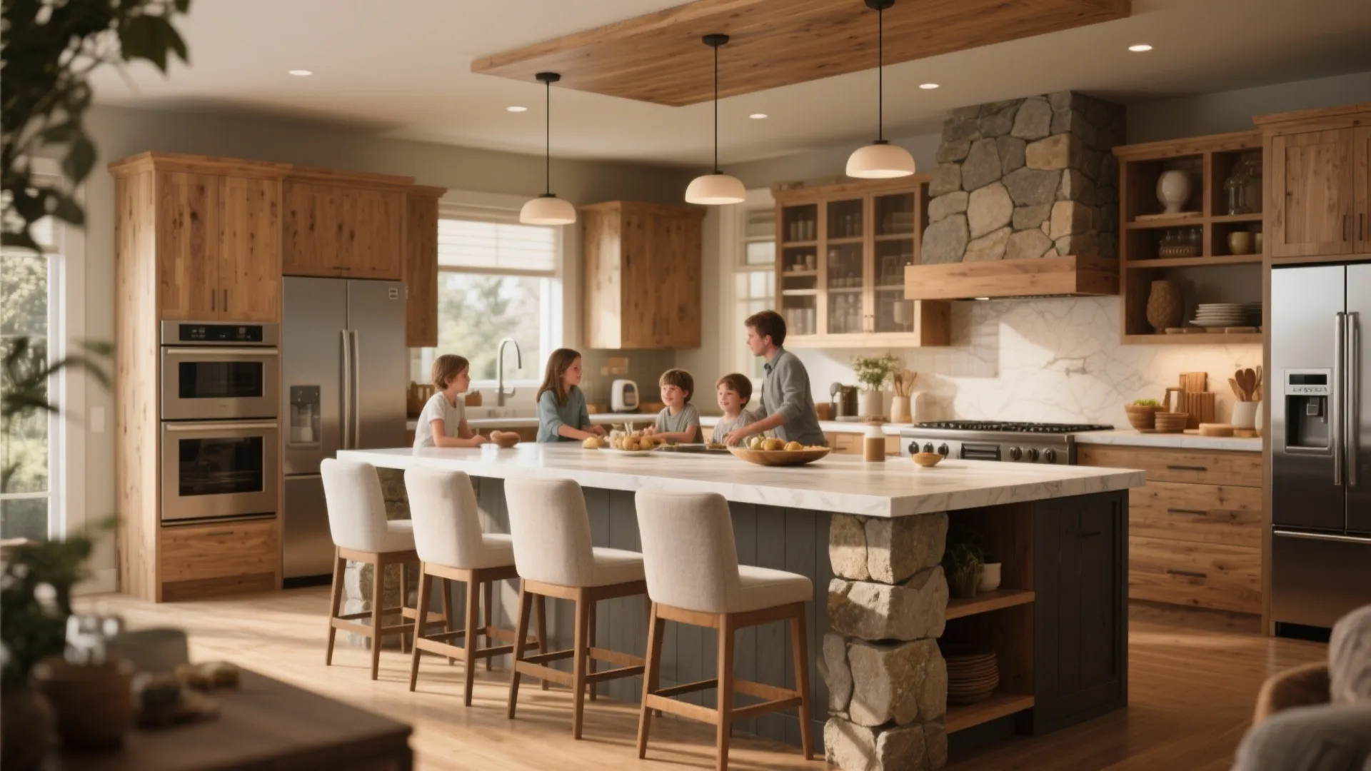 3. Use the Kitchen as a Social Hub