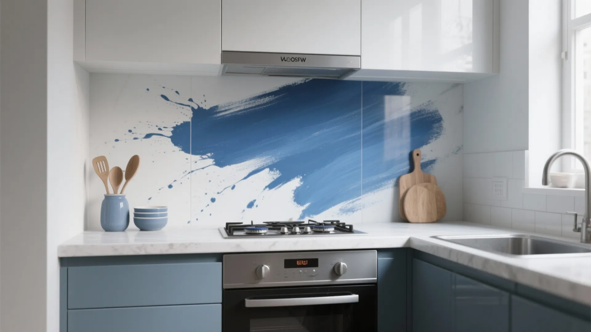 3. Kitchen Splash as a Functional Art Piece