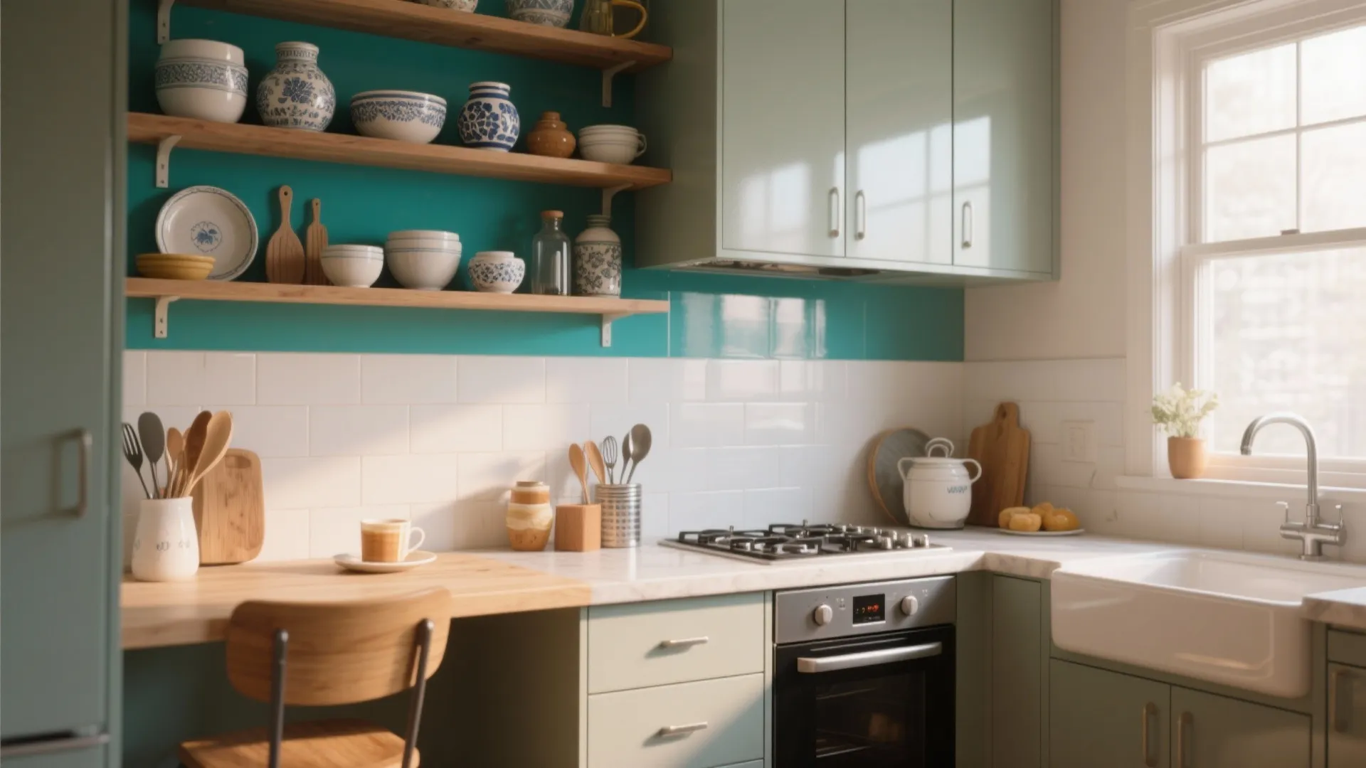 3. Kitchen Splashbacks as Art