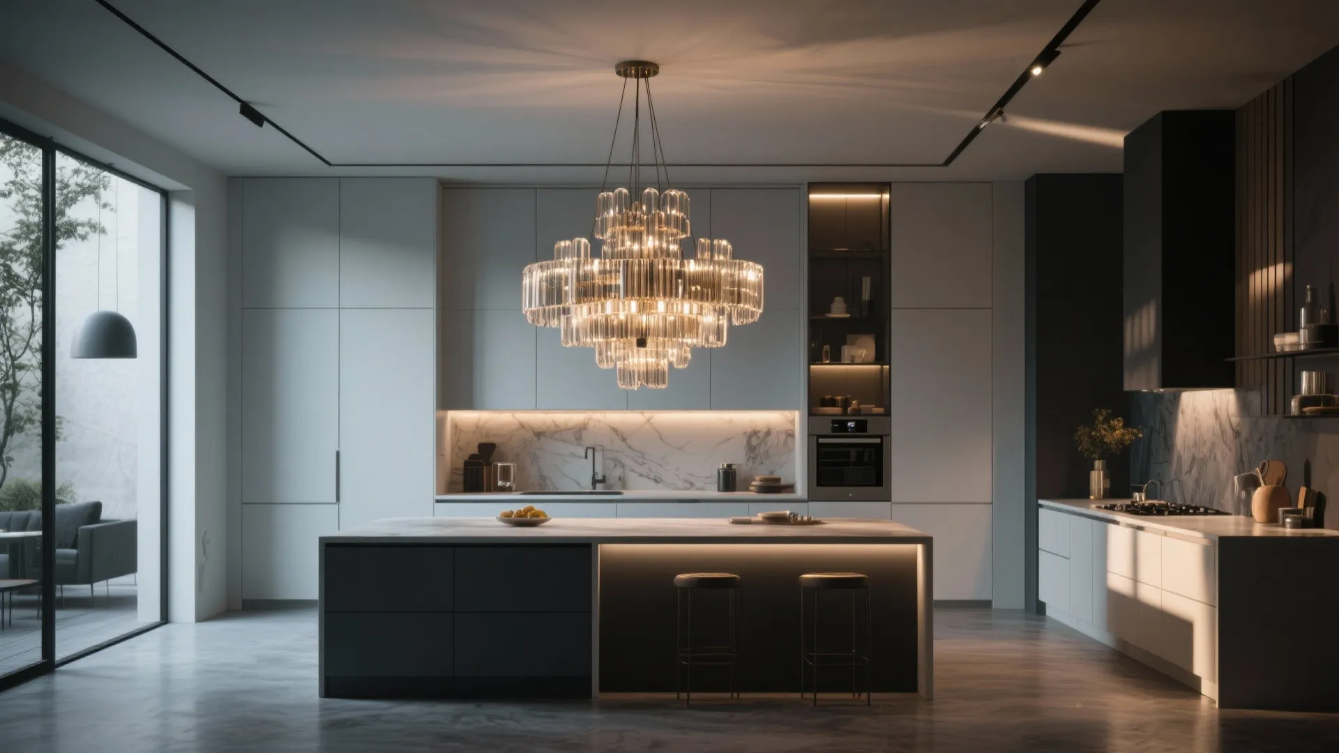 6. Statement Chandelier