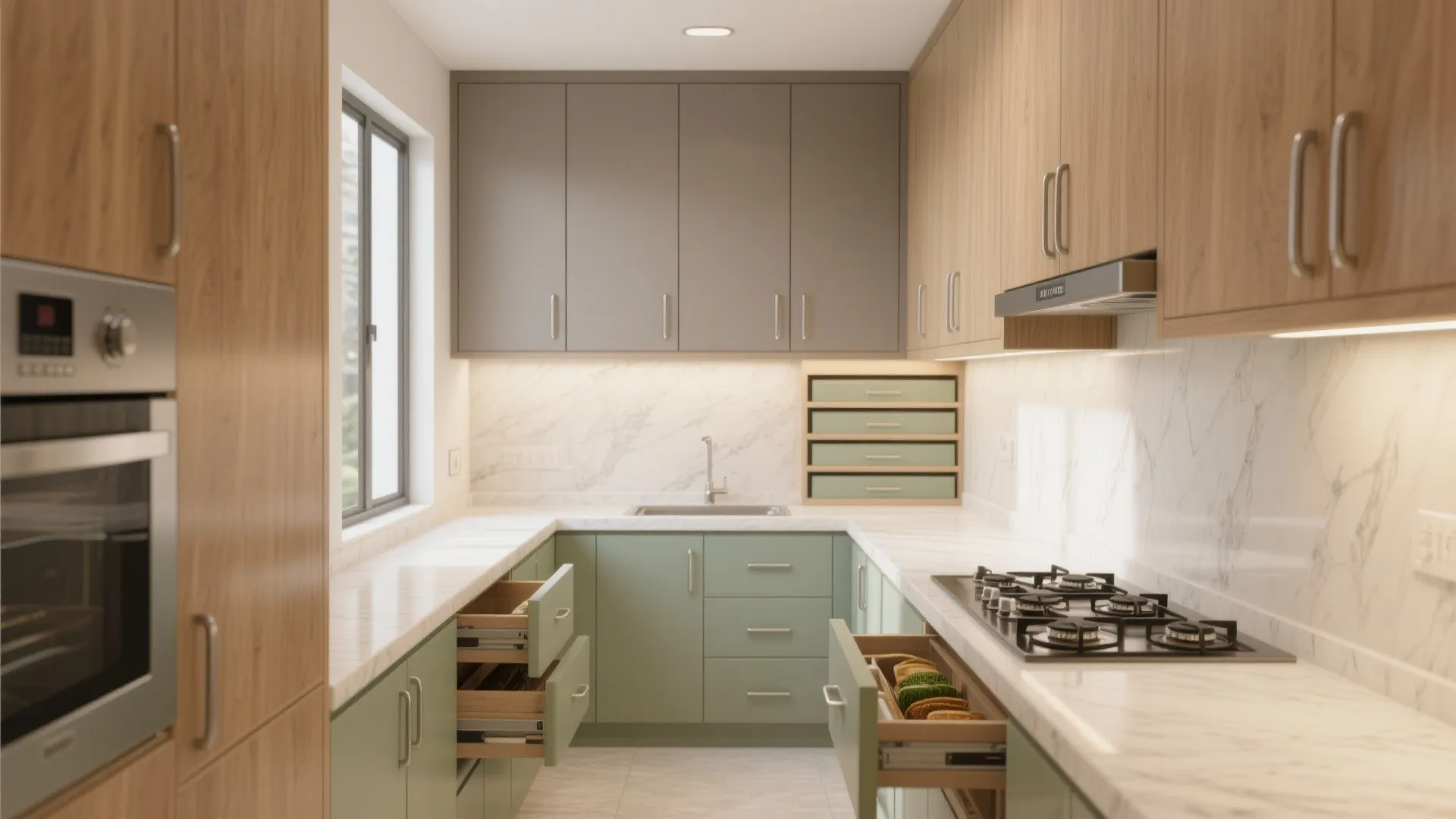 Minimalist Kitchen Storage That Works Hard