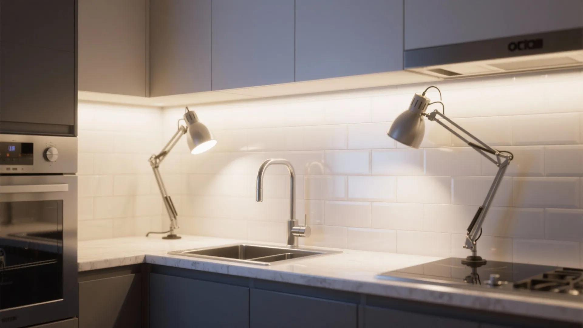 2. Kitchen Task Lighting Above Counters
