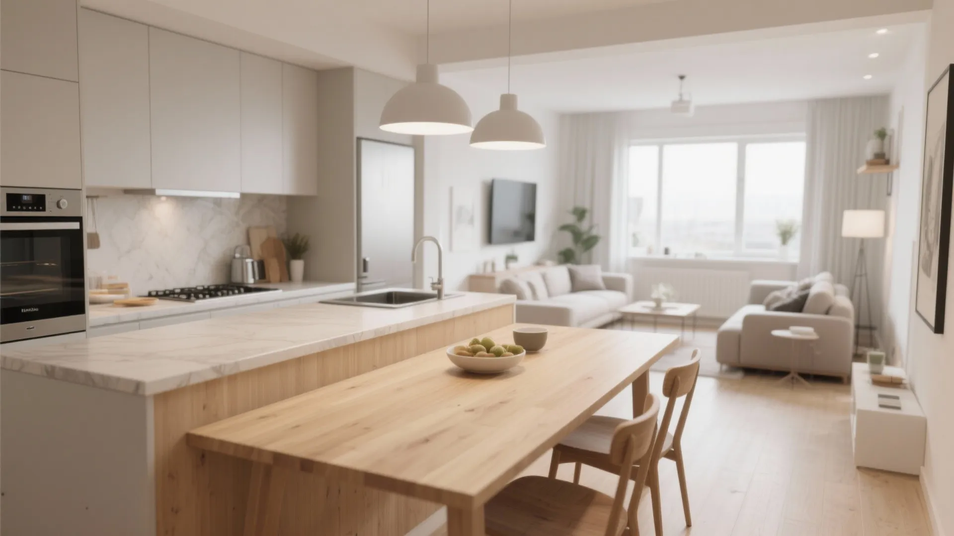 5. Integrate the Table into Kitchen Design