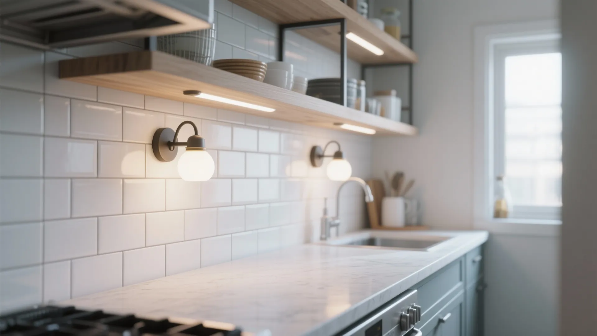 5. Kitchen Task Doubles Above Counters