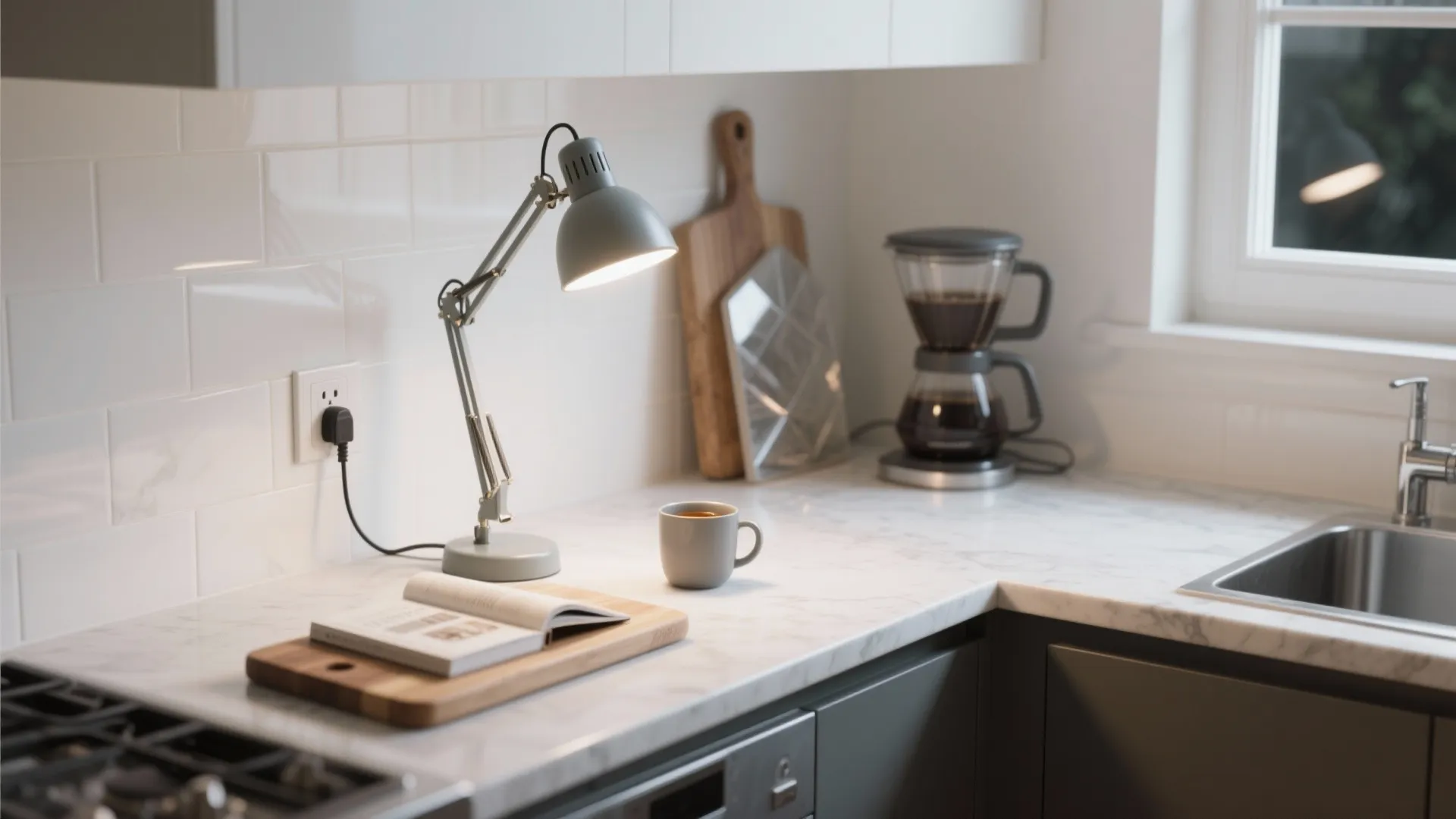 Best Small Plug In Lamp for Kitchen Counter Lighting: 1 Minute to a Brighter, Cozier Kitchen Countertop