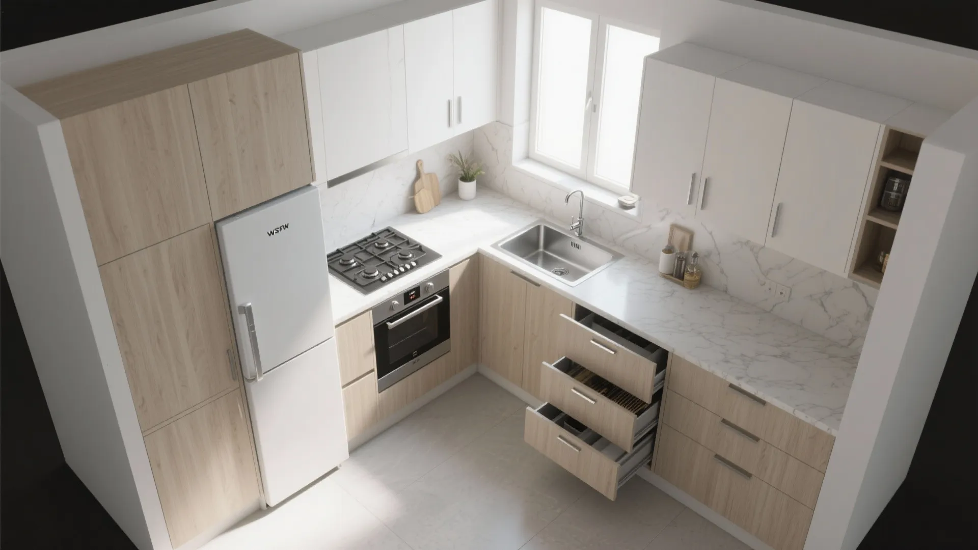 Smart, modular kitchen for Mumbai routines