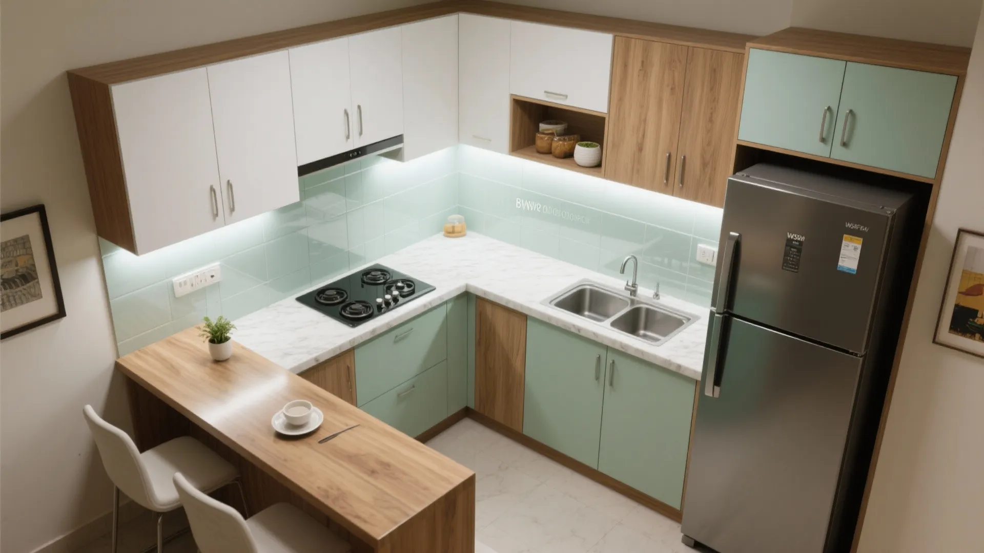 Compact kitchen planning that works as hard as you do