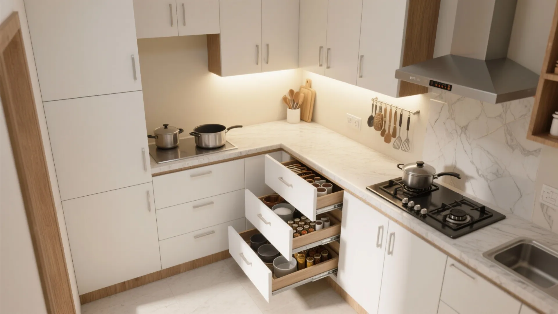 Minimalist Kitchen Storage That Actually Works