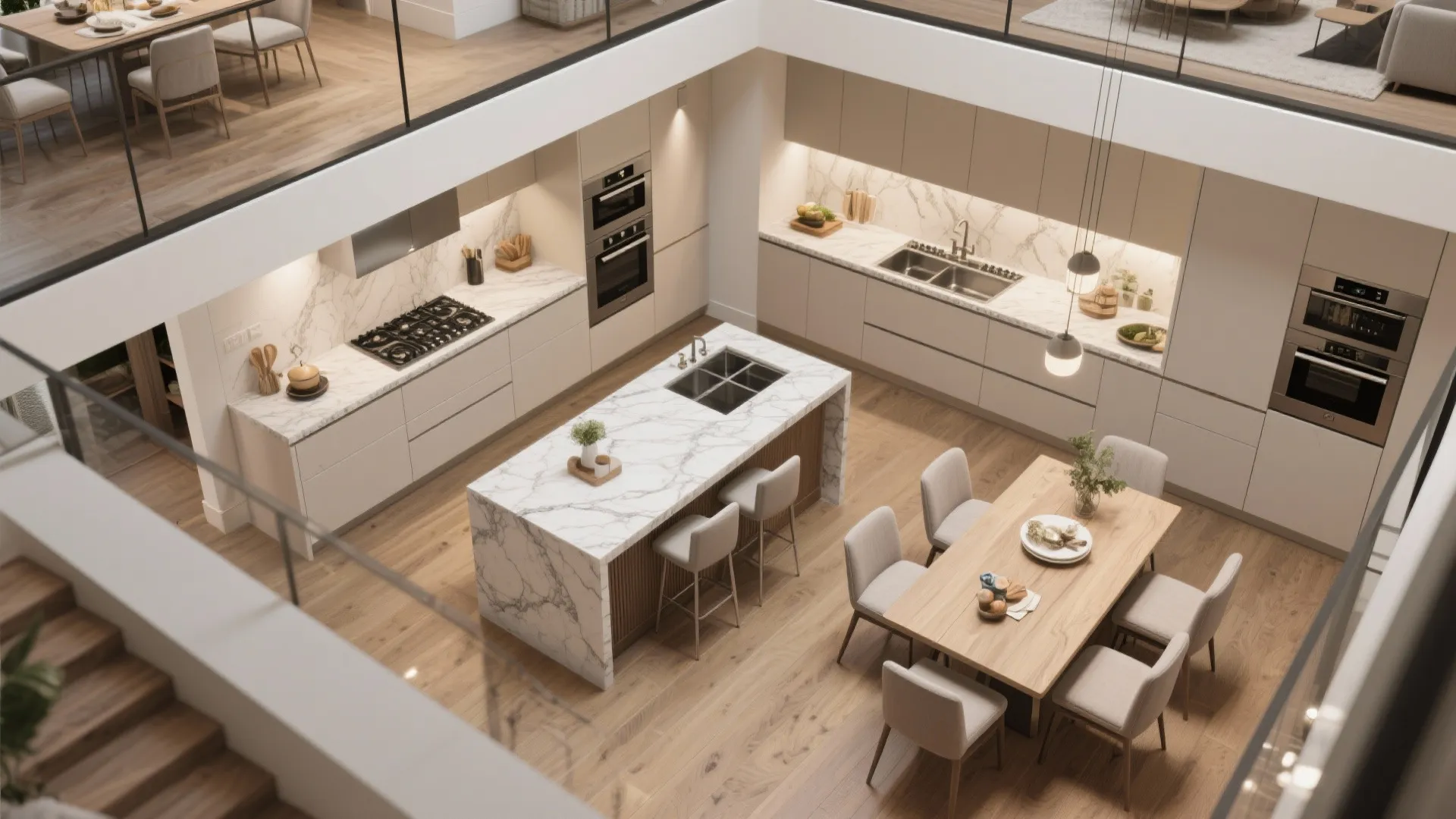 An Entertainer’s Kitchen-Dining With a Gallery Vibe