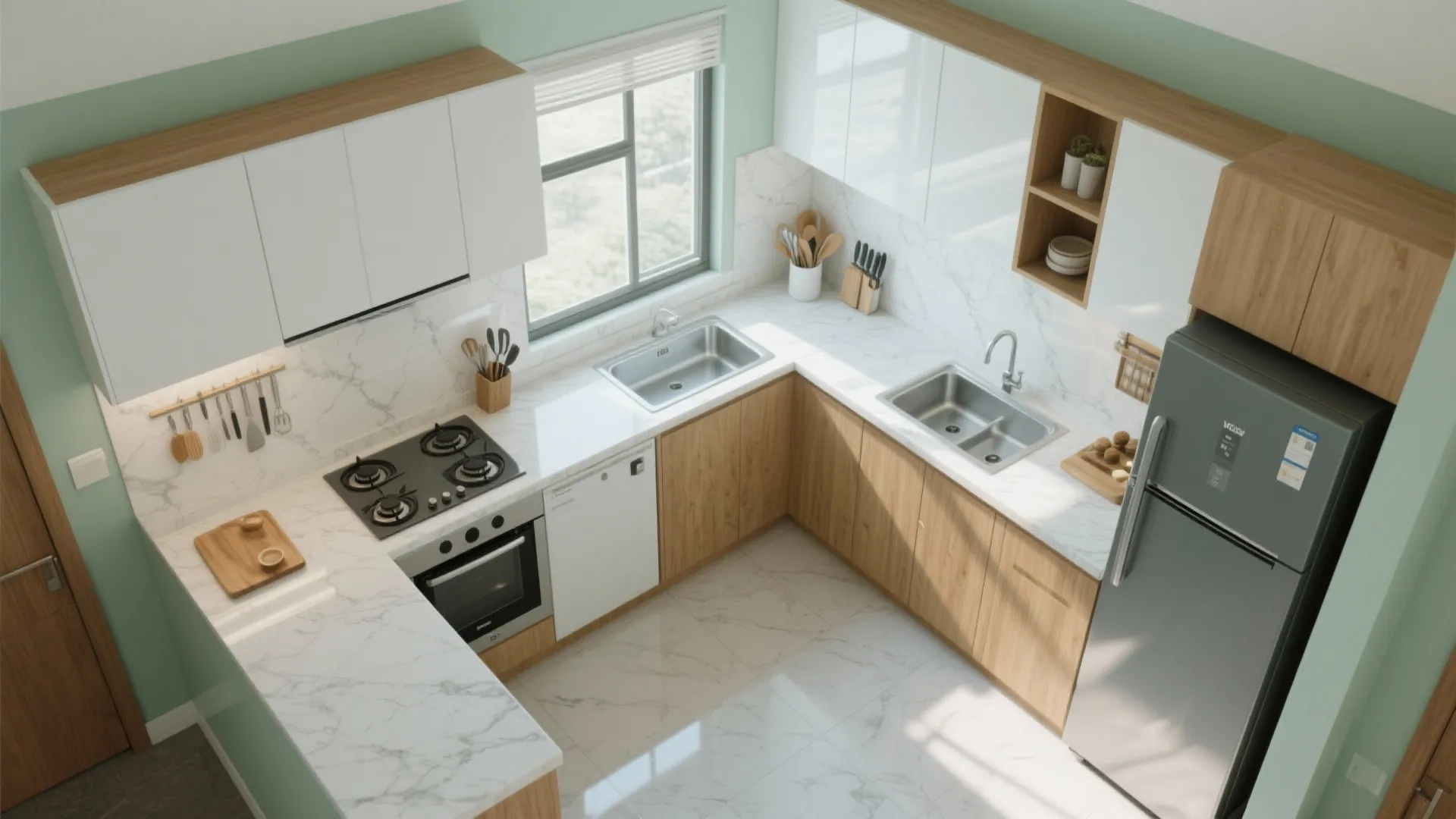 A modular kitchen that loves Kolkata’s climate