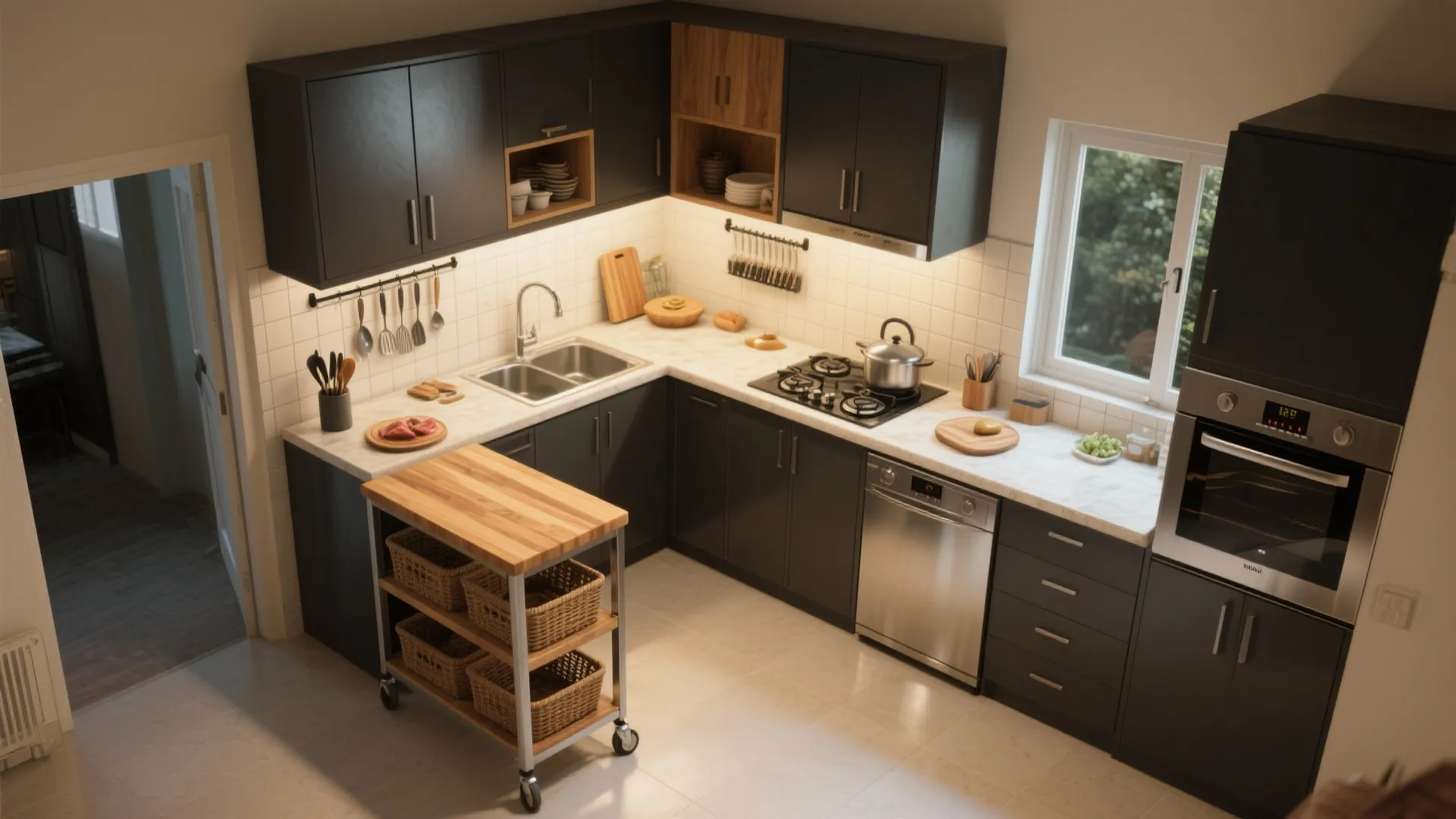 4) Smarter small kitchens: modular moves that matter