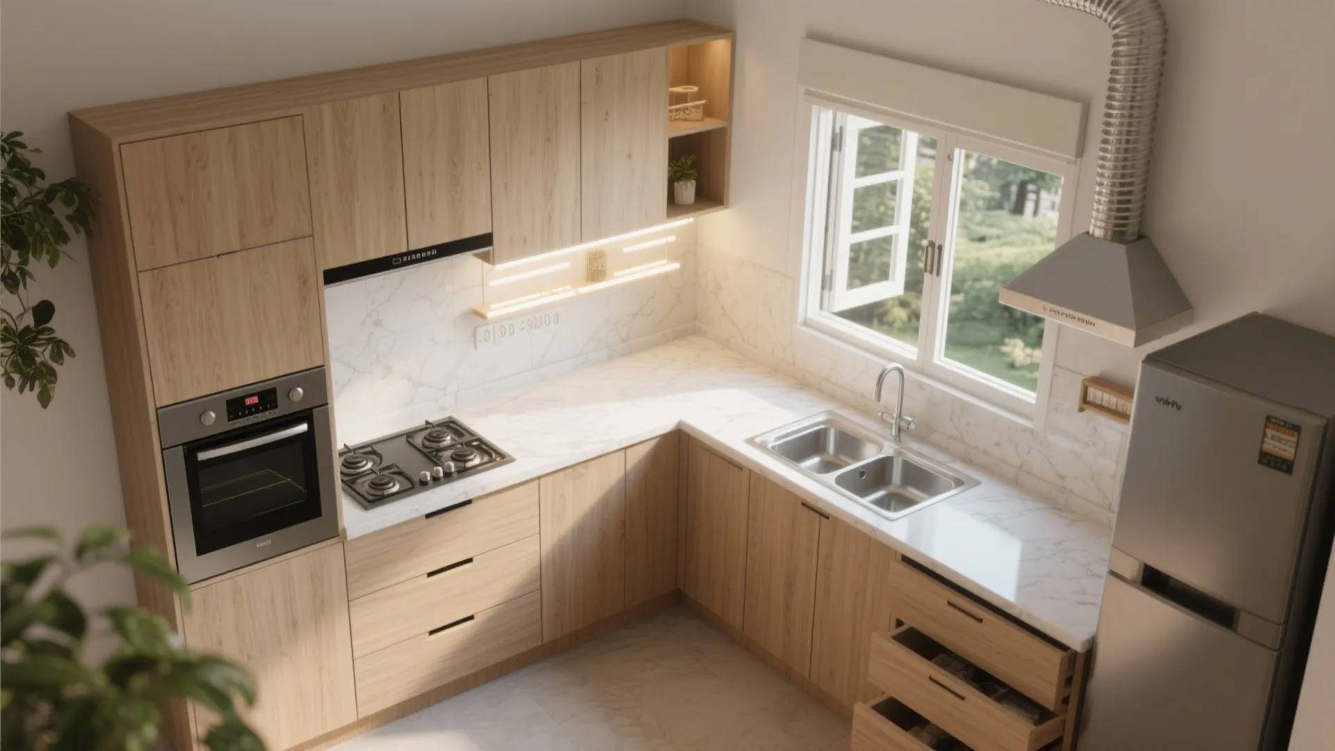 Humidity-Smart Modular Kitchen