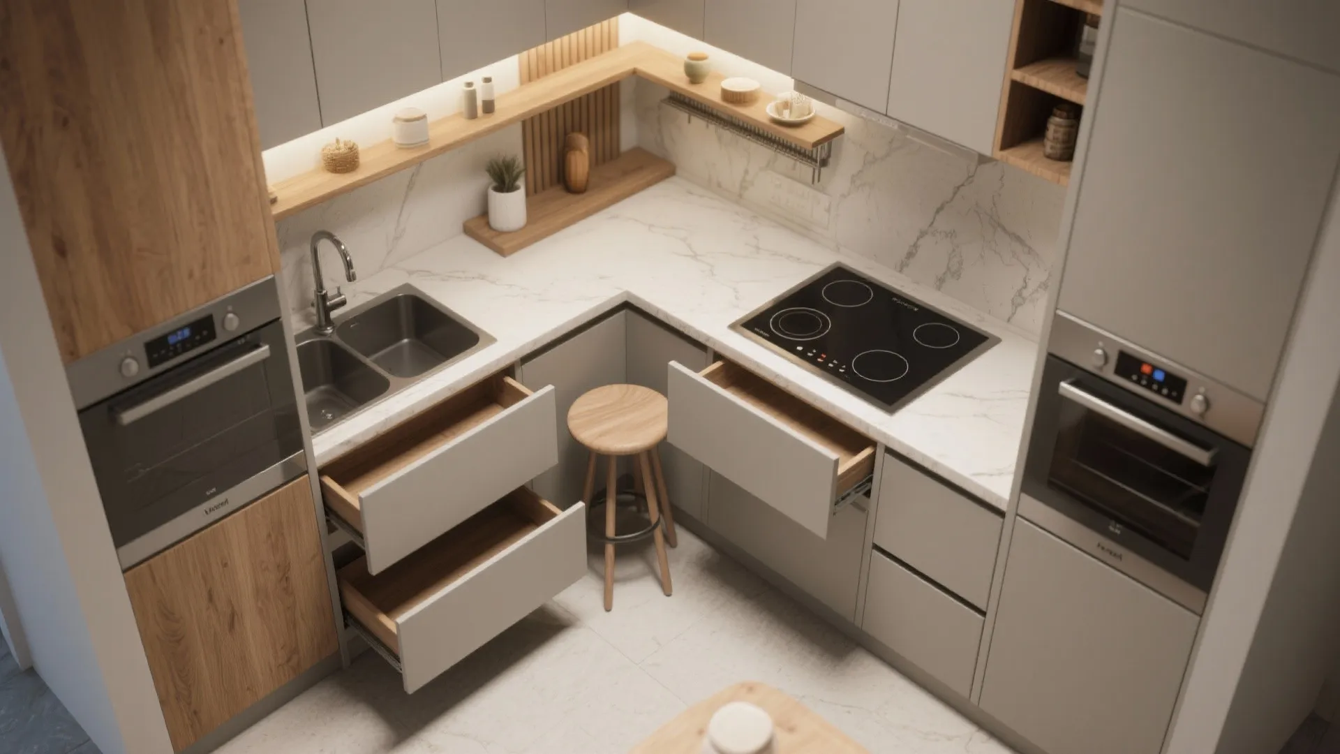 Ergonomic kitchens built for comfort and safety