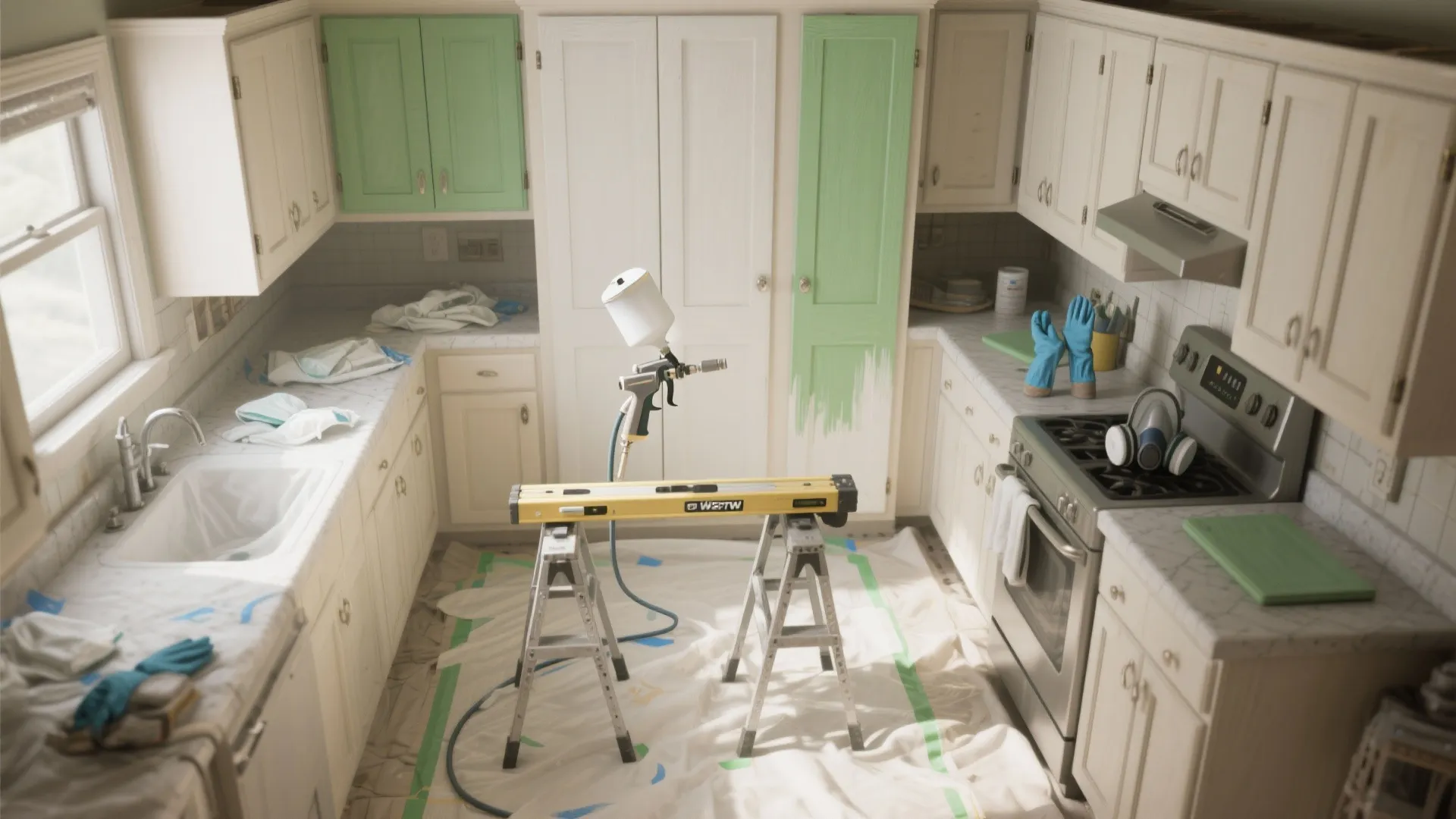 5. Use for kitchen touch-ups and small renovations