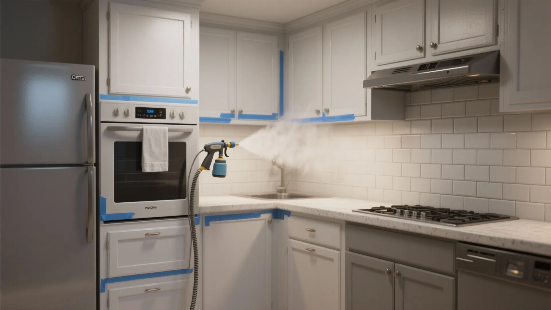 3. Fast touch-ups in kitchens and high-traffic zones