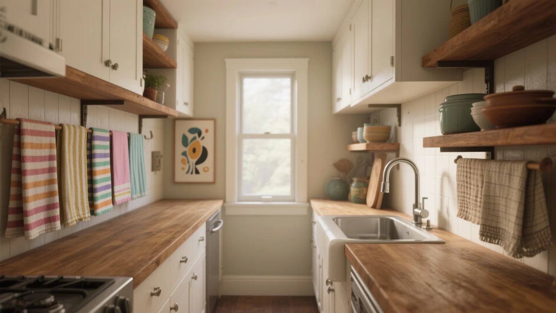 5 Colorful Kitchen Towel Ideas: Brighten small kitchens with playful towel choices and smart styling