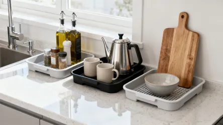 5 Smart Kitchen Plastic Tray Ideas for Small Spaces