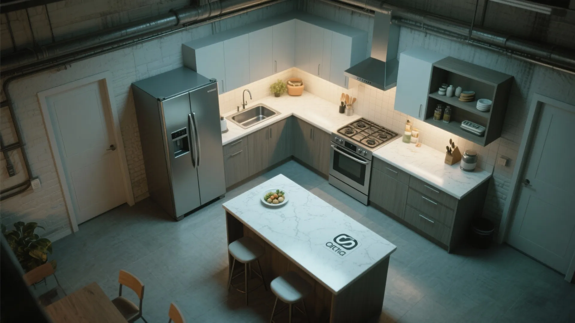 10. Optimized Kitchen Triangle