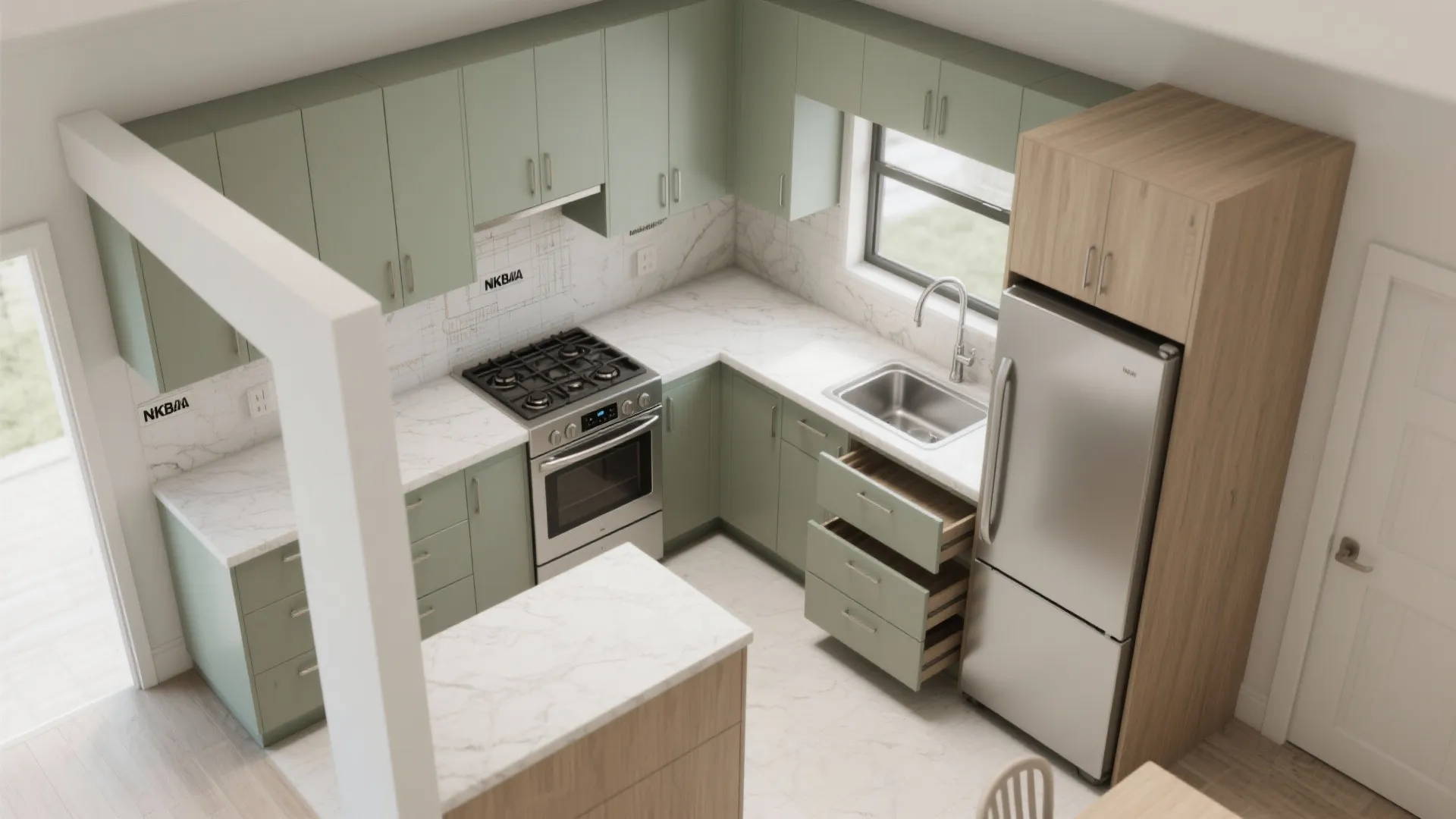 Minimalist Kitchen Storage That Works for Baner Units