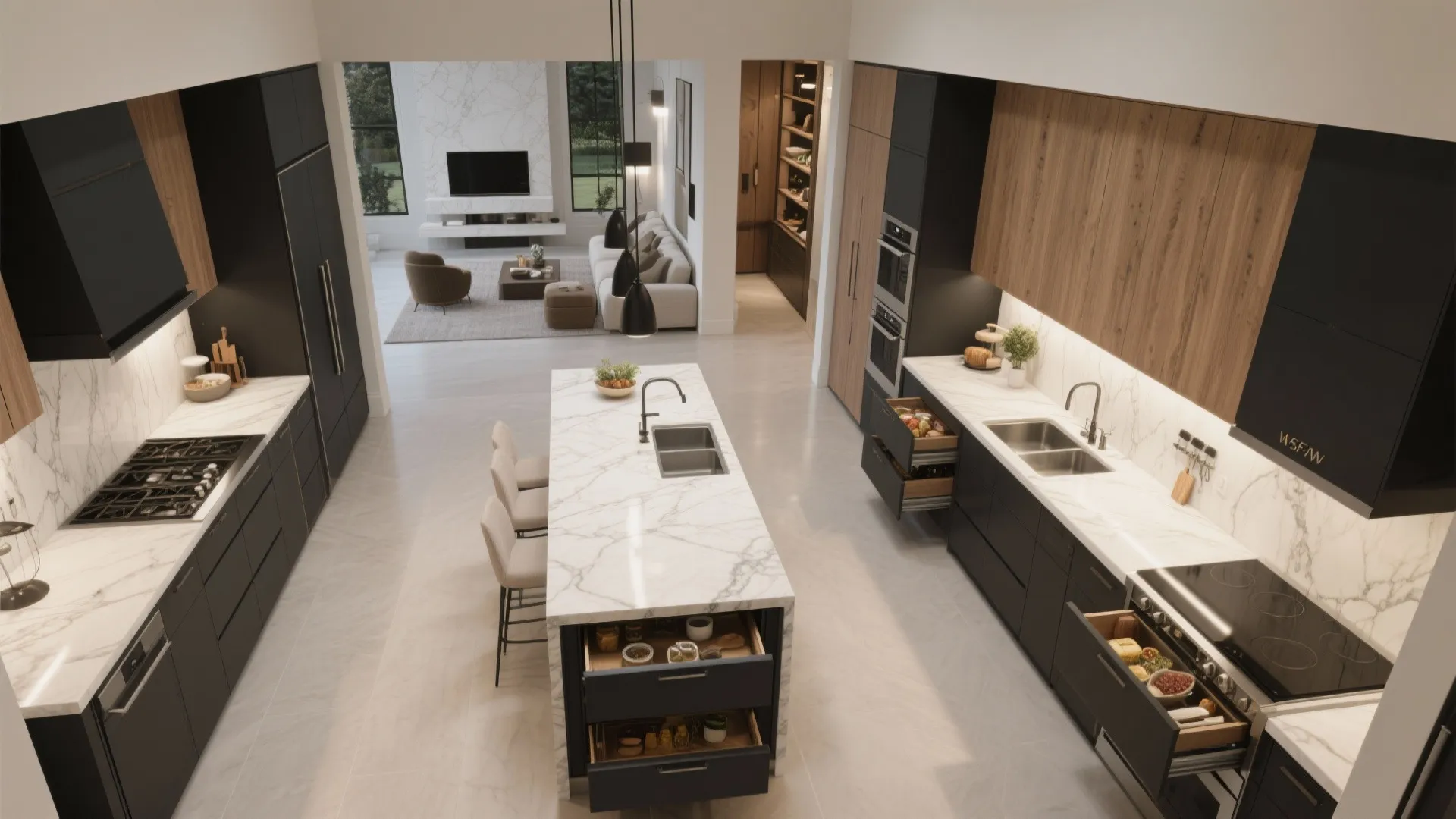 Kitchens that balance show and service