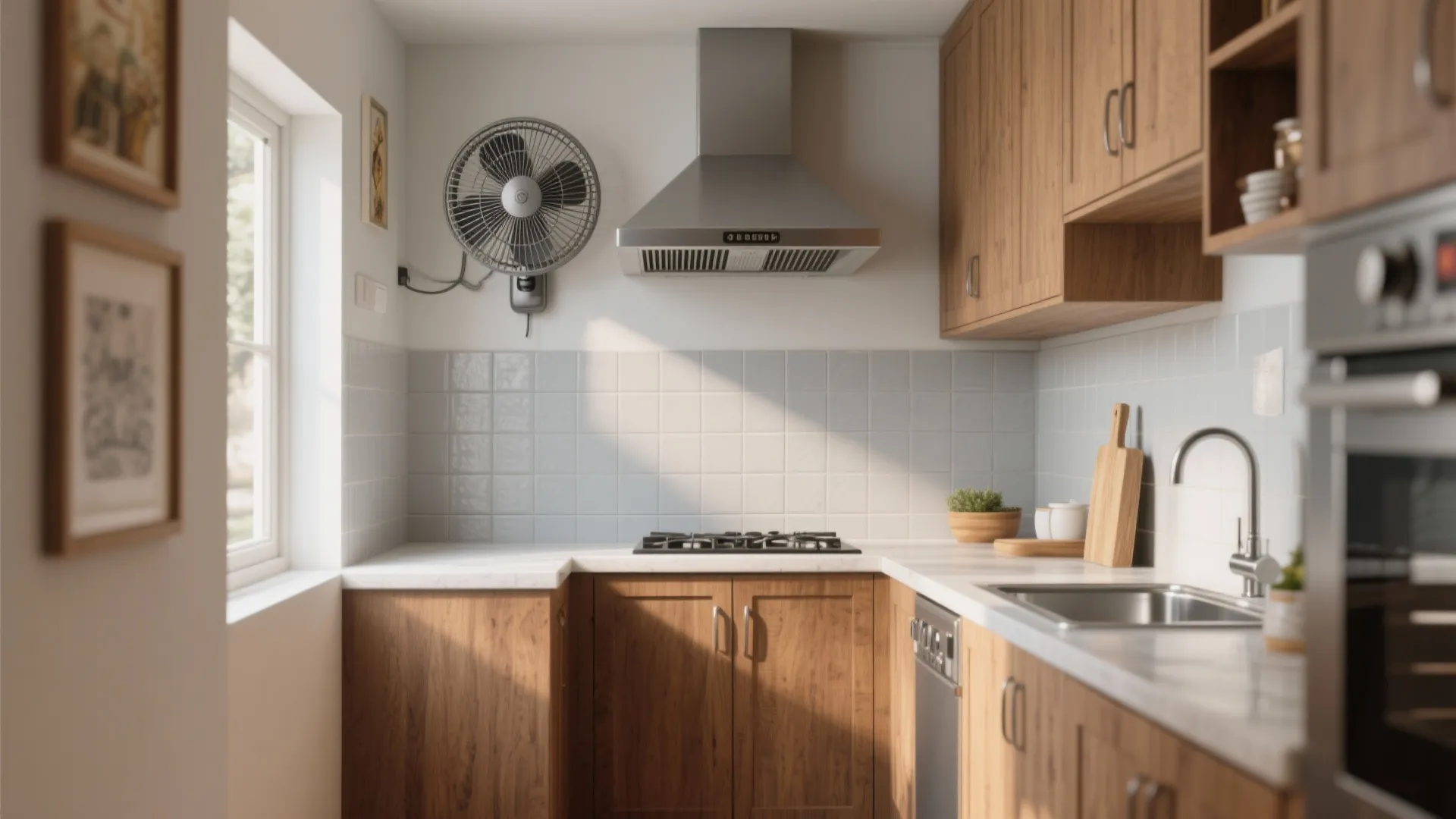 Kitchen & Utility Wall Fans: Easy-Clean, Targeted Airflow